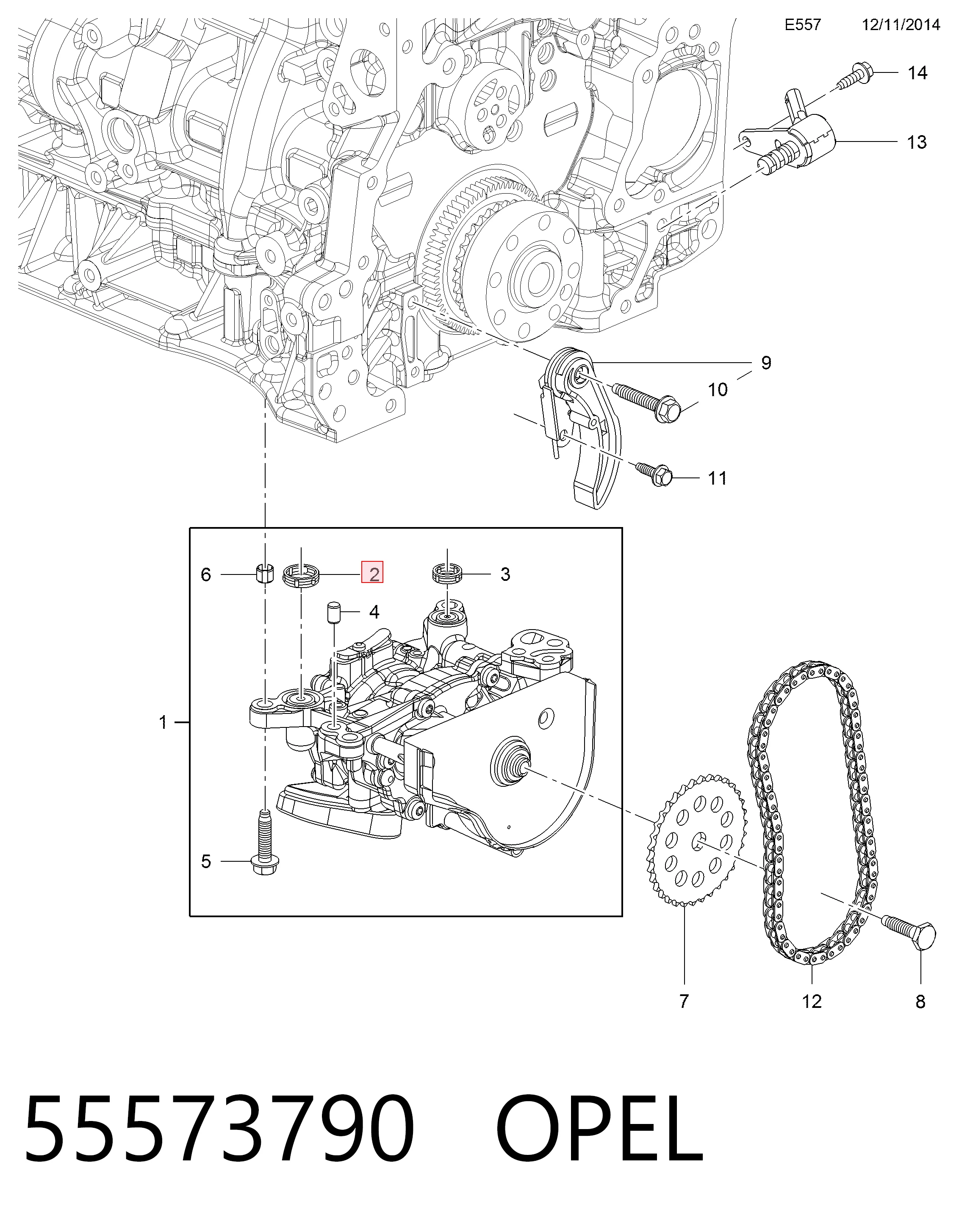 55573790 Opel