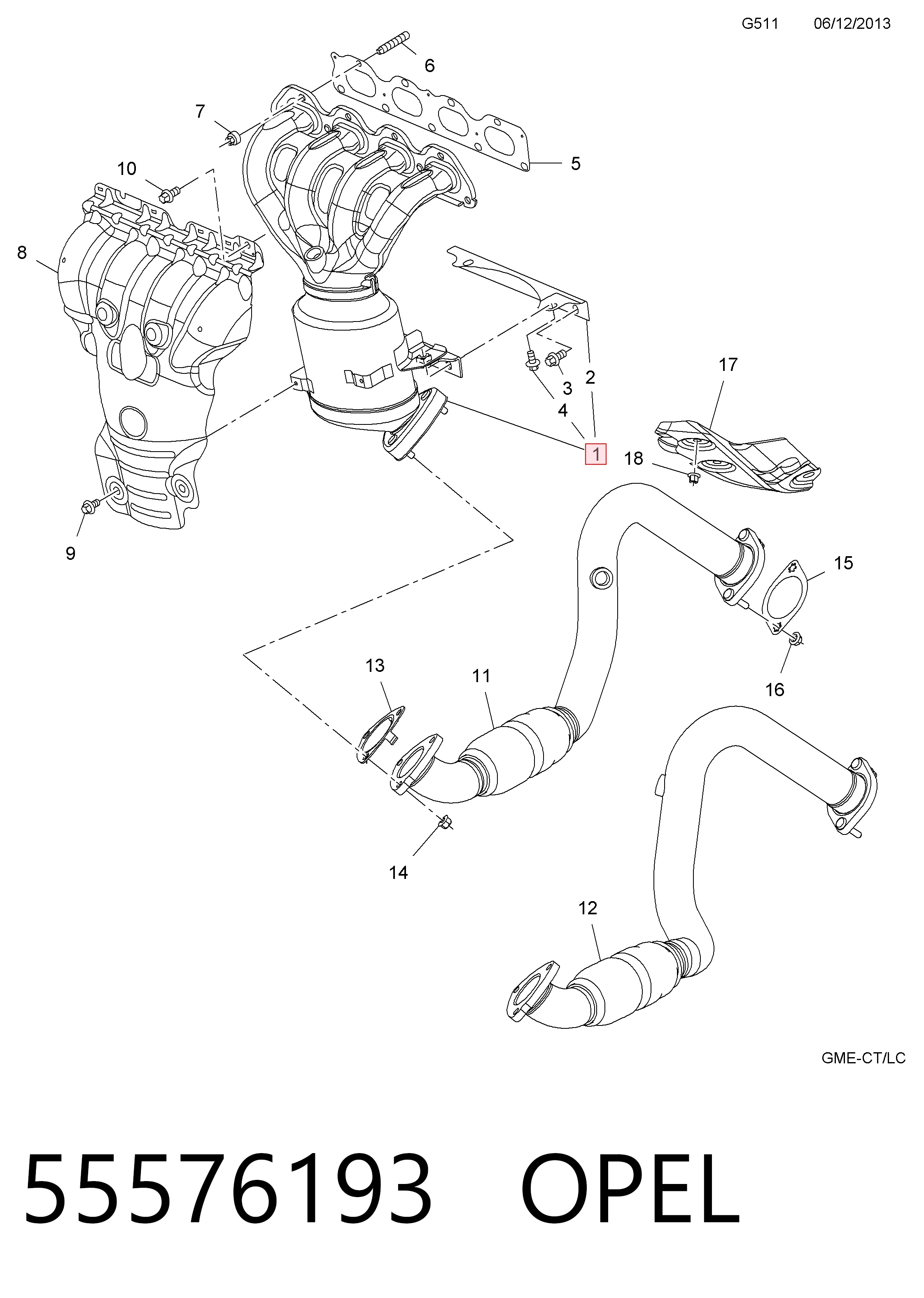 55576193 Opel