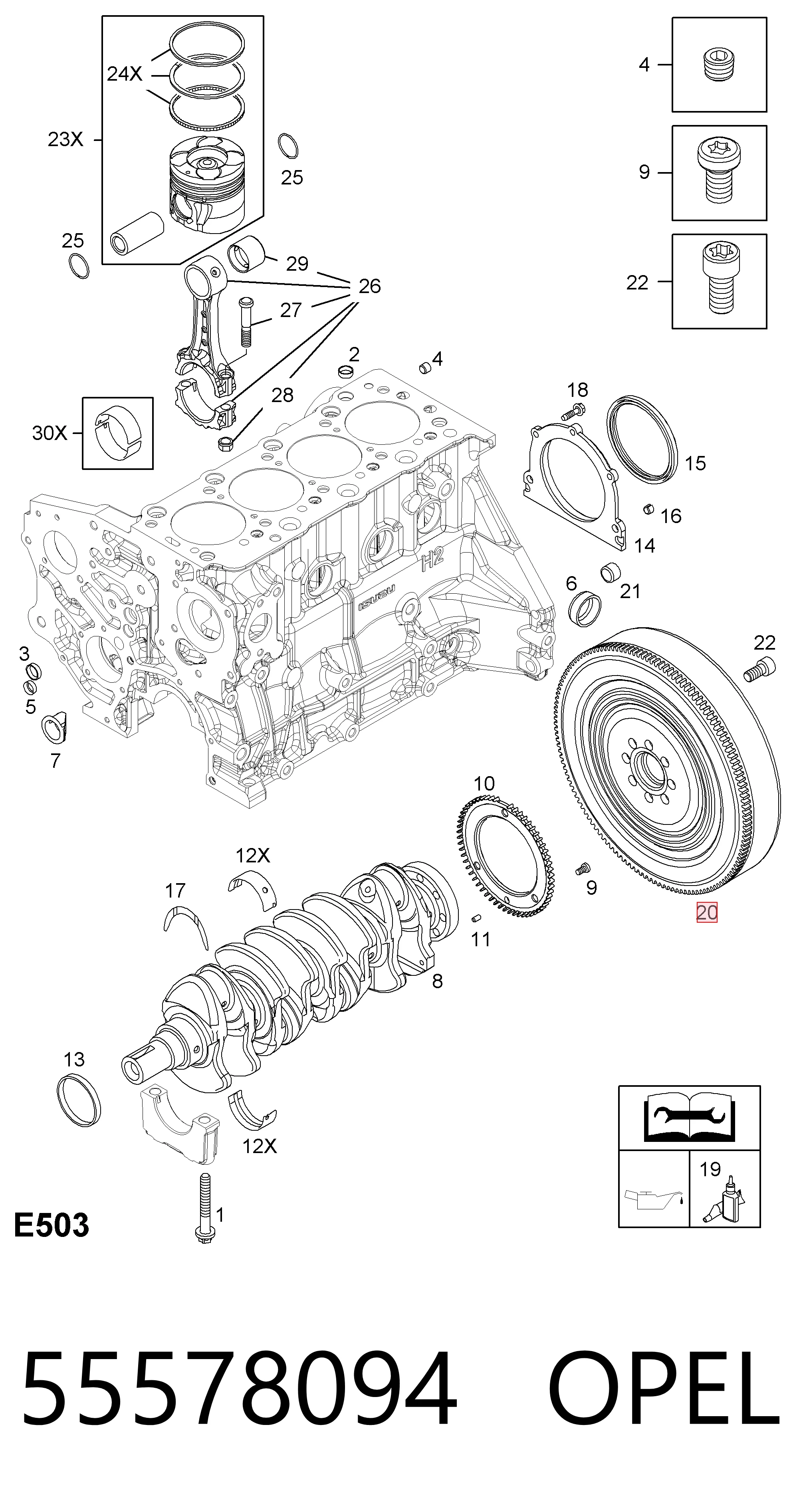 55578094 Opel