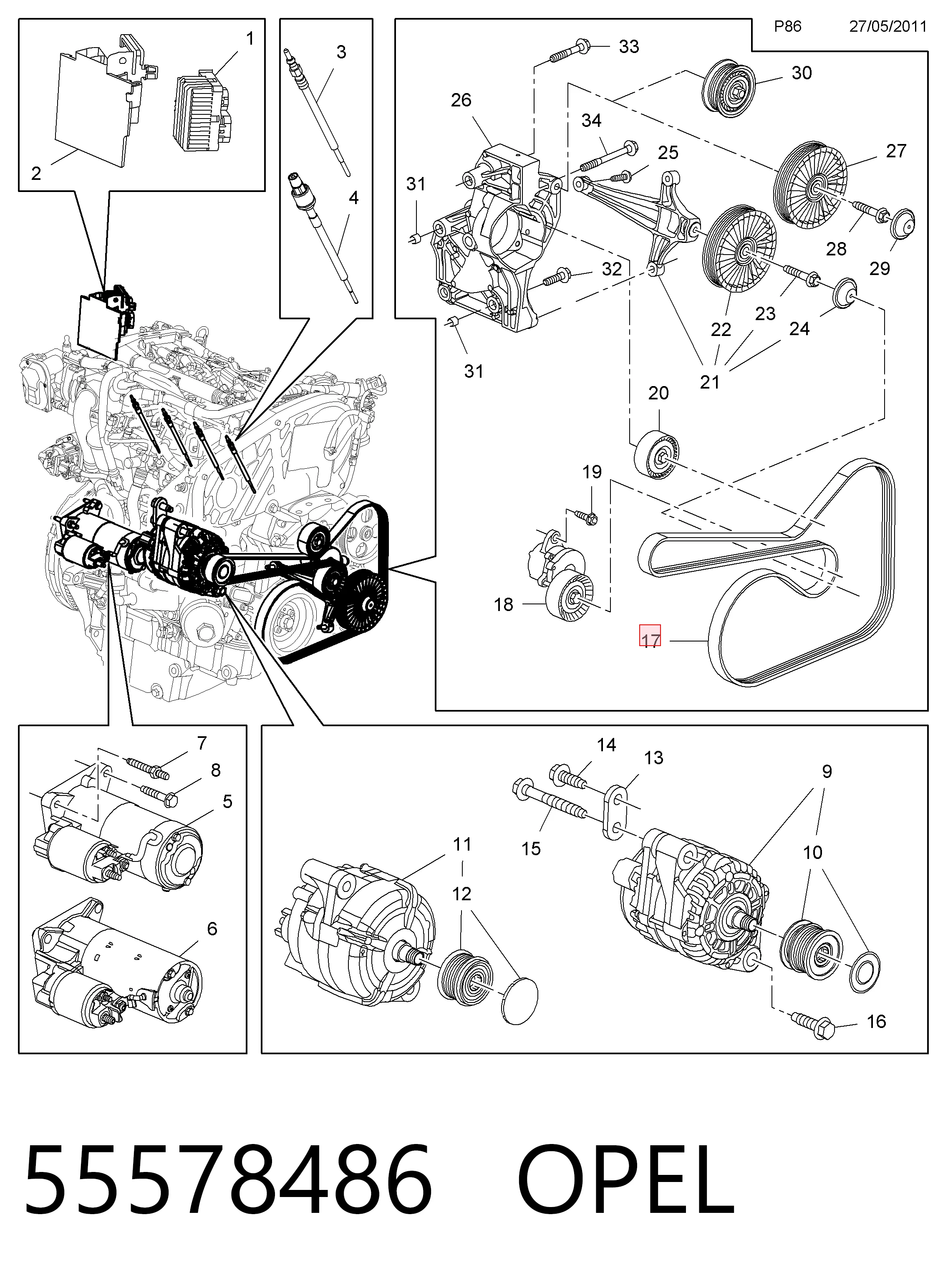 55578486 Opel