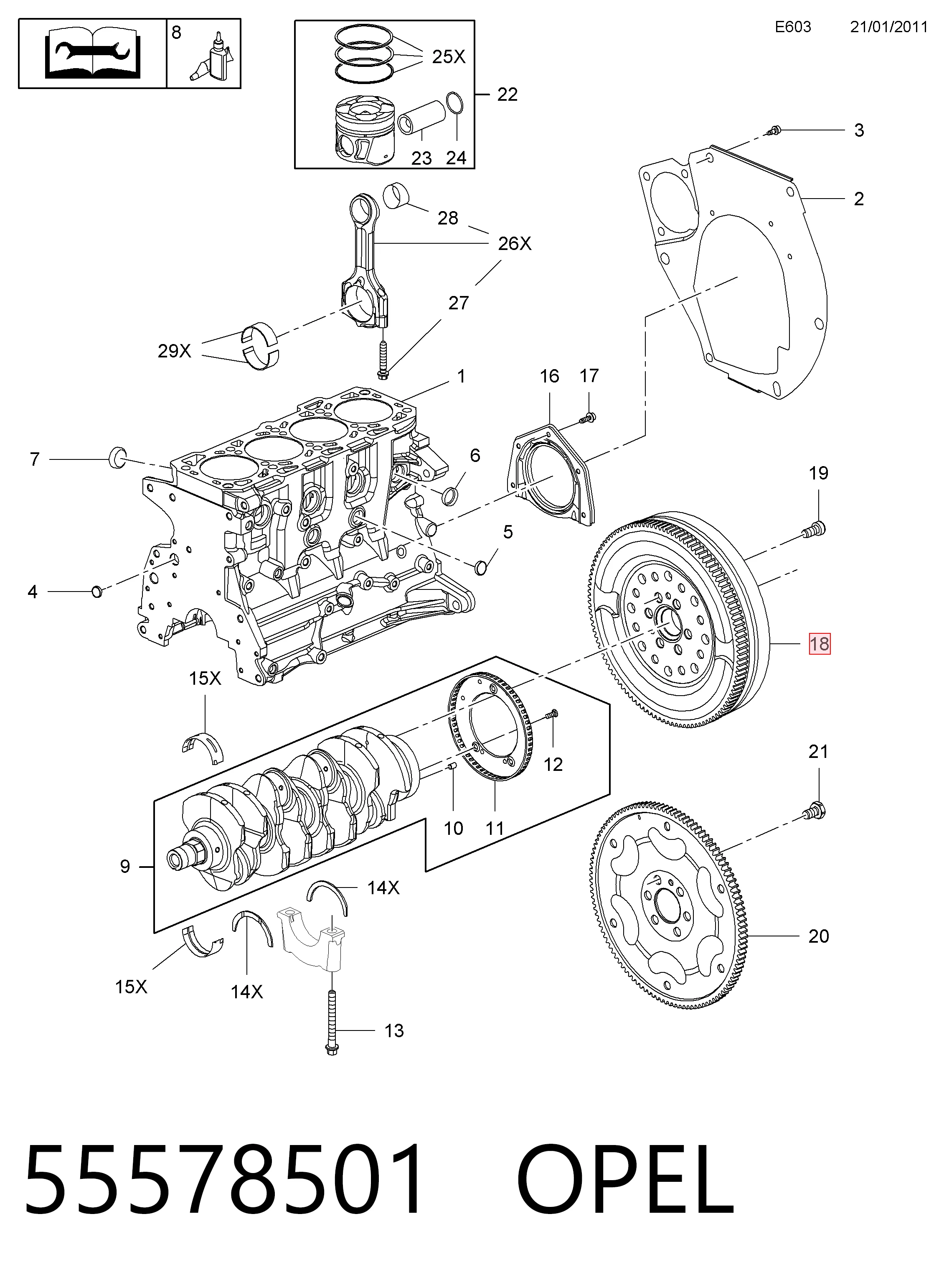 55578501 Opel
