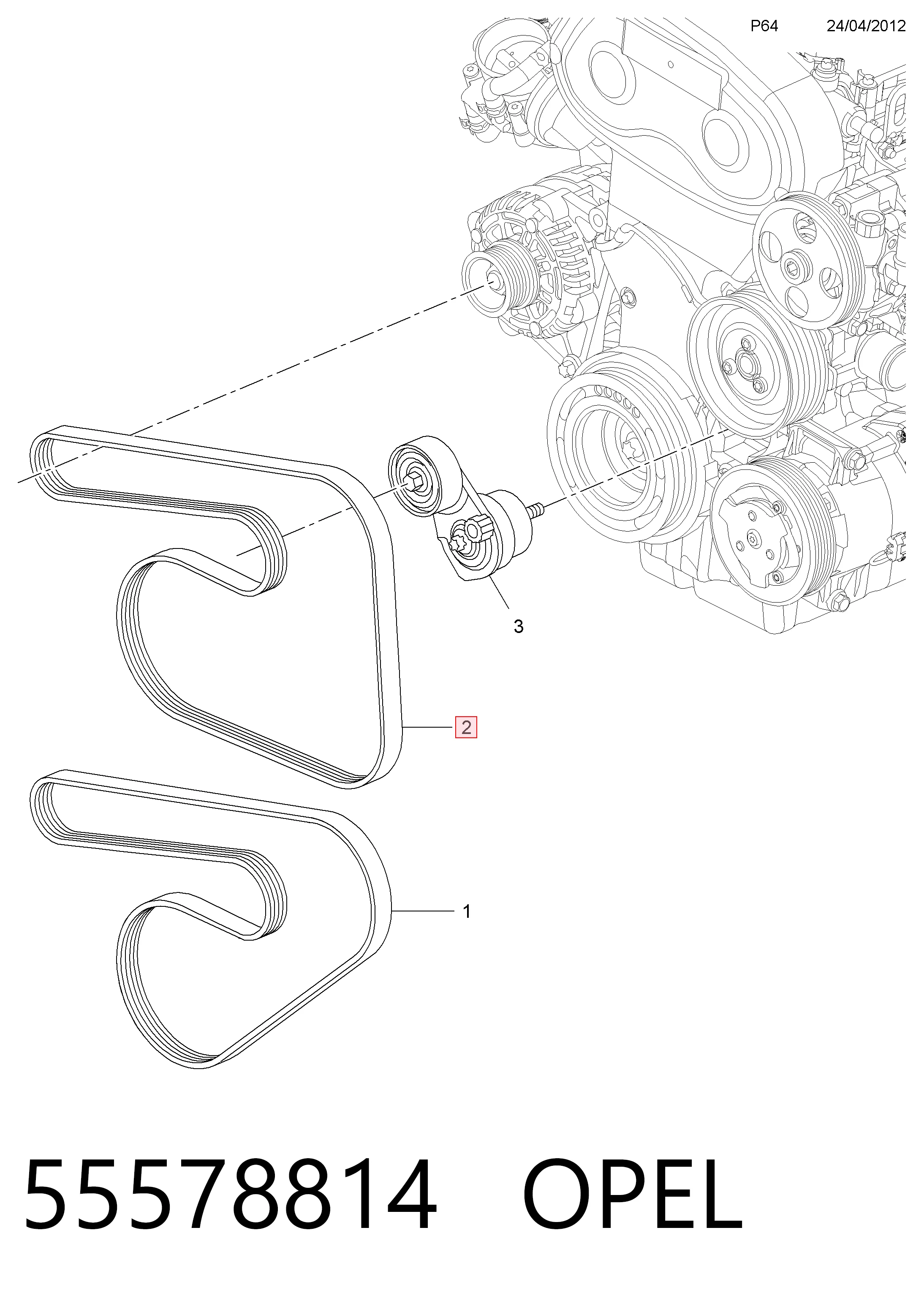 55578814 Opel