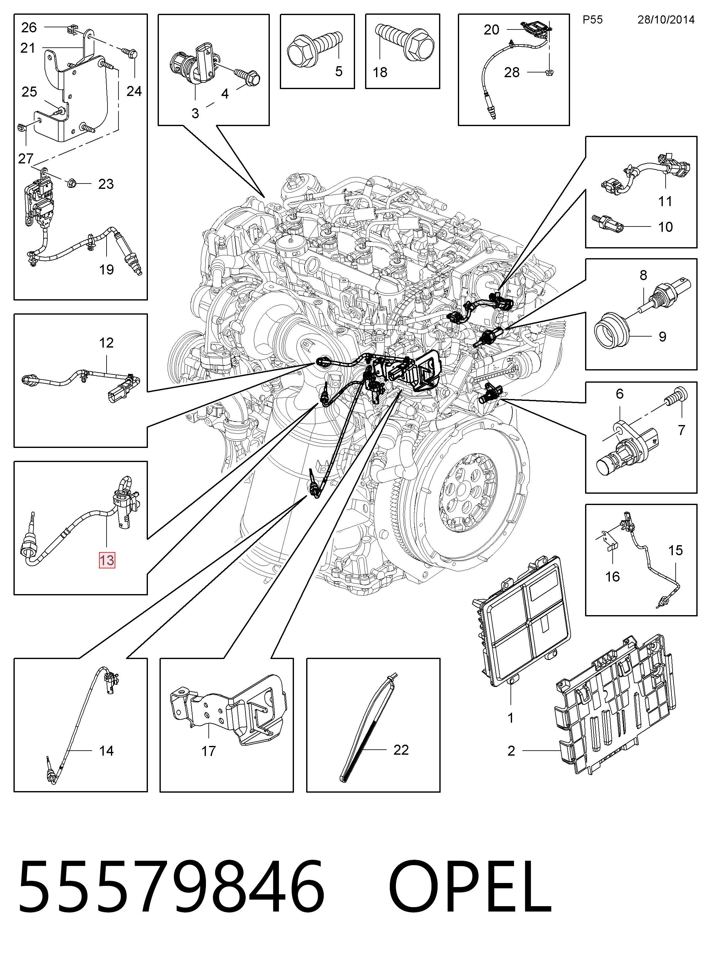 55579846 Opel