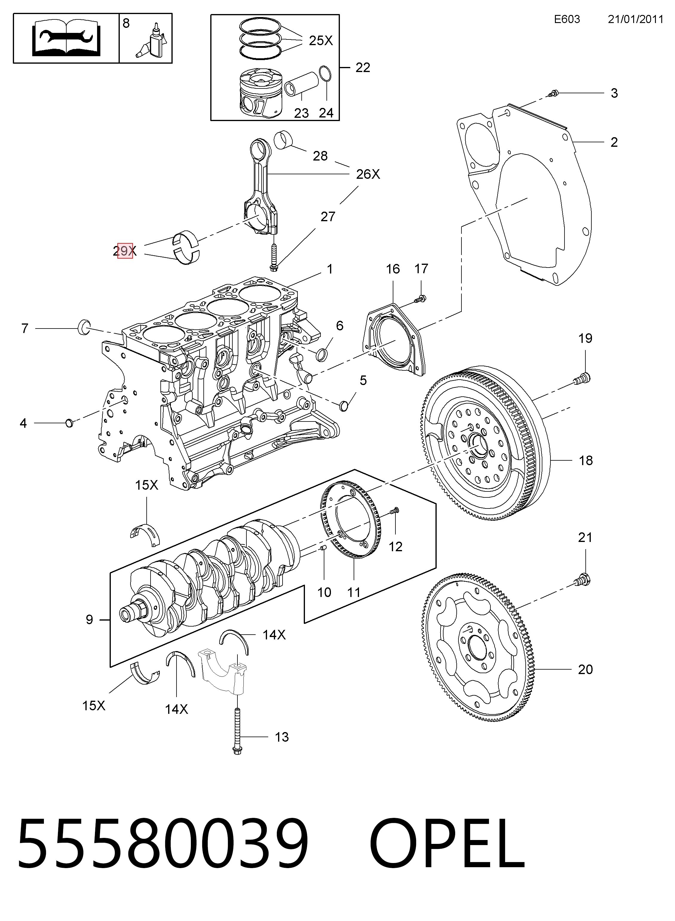 55580039 Opel