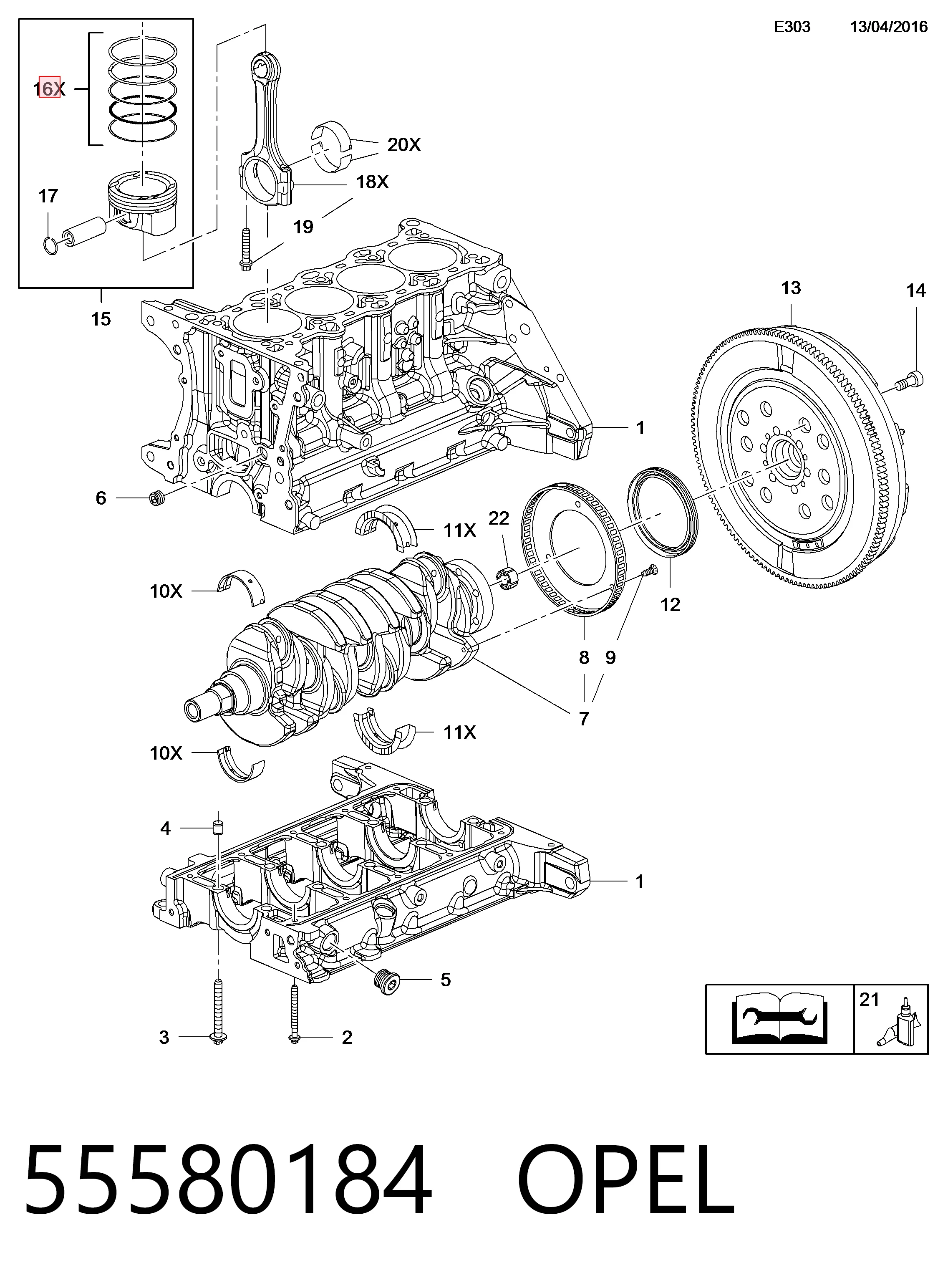 55580184 Opel