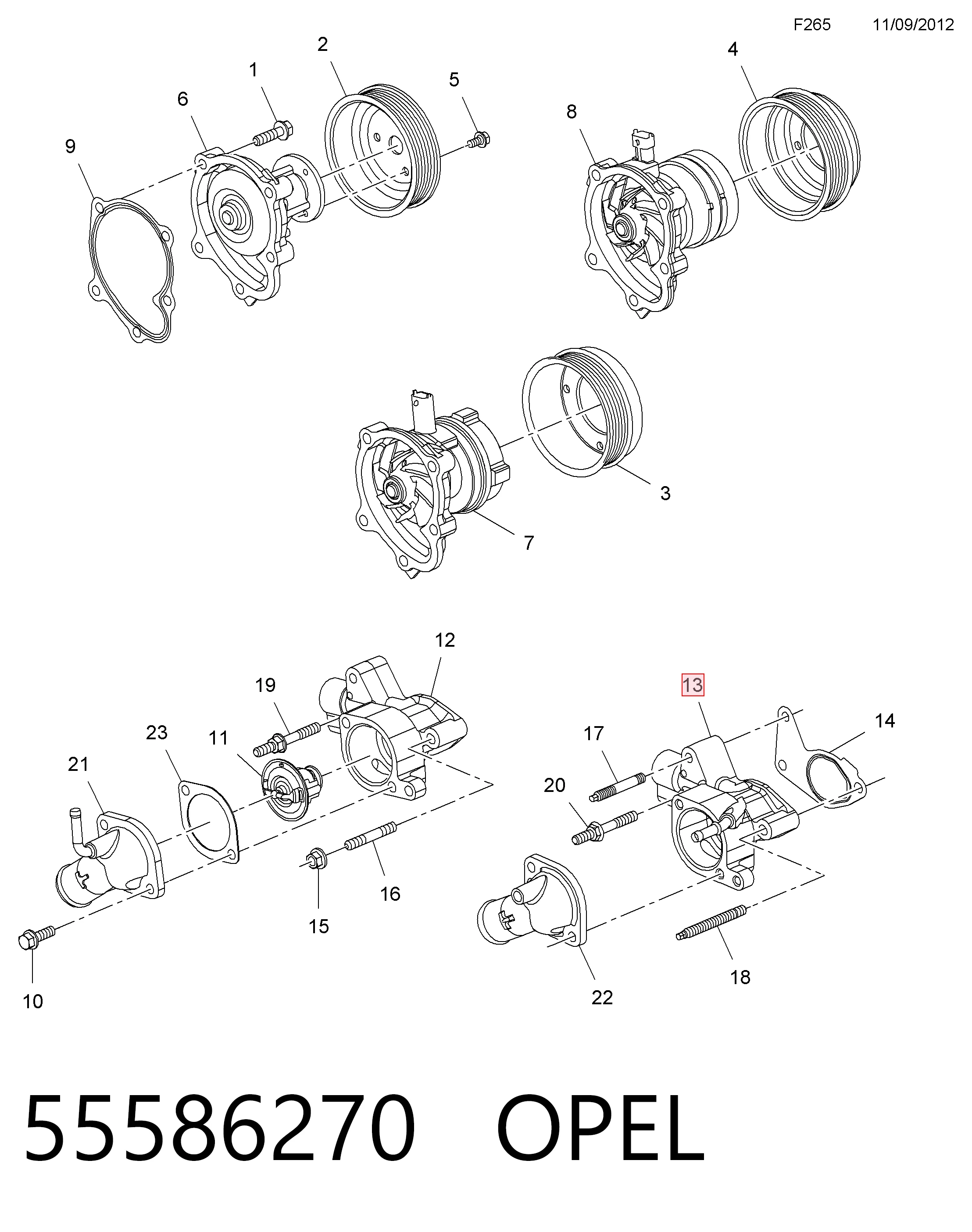 55586270 Opel