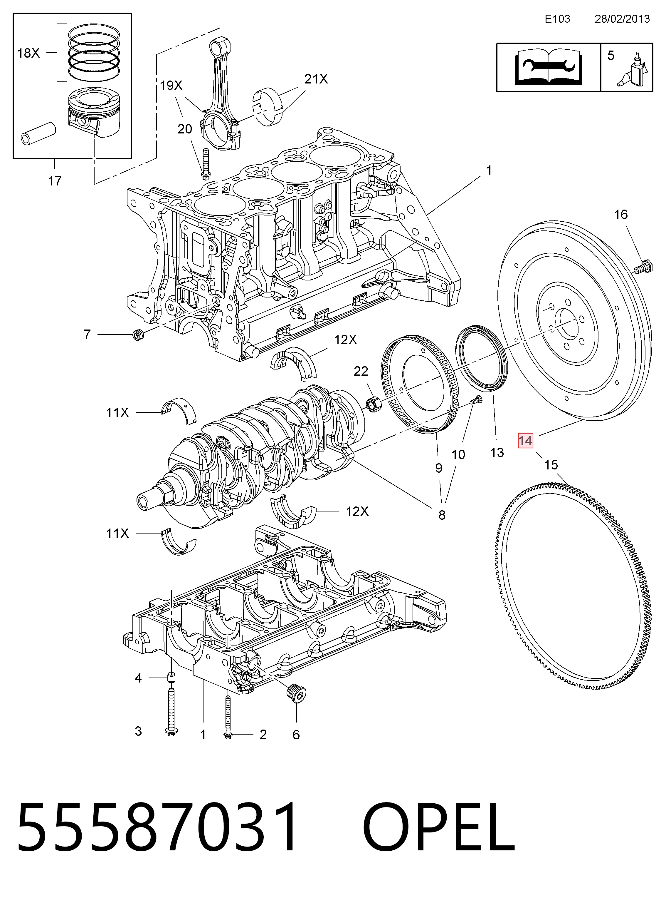 55587031 Opel