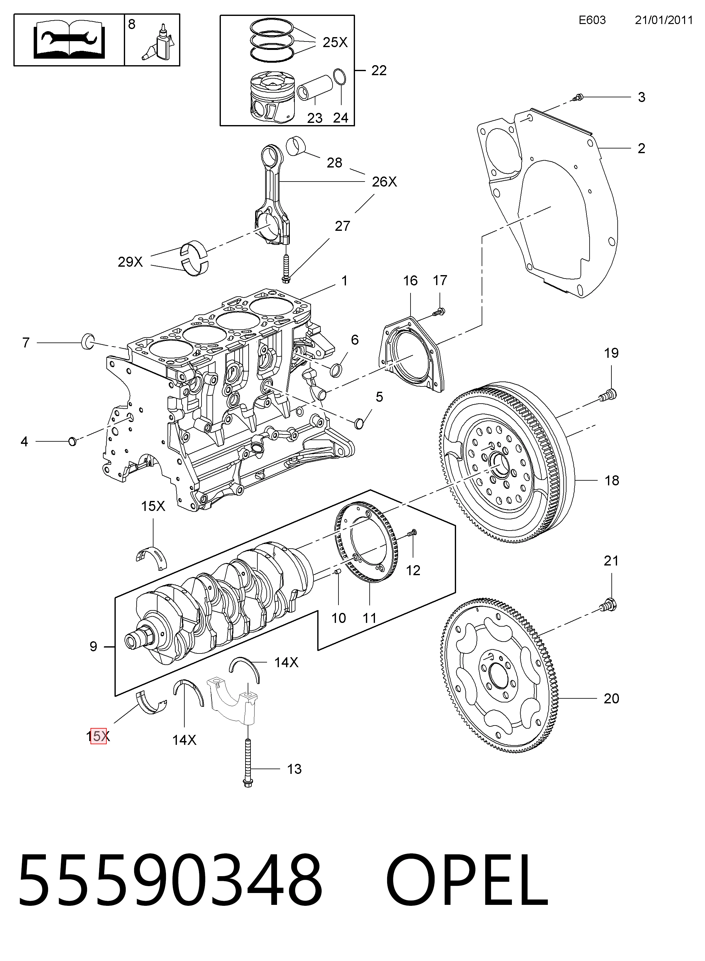 55590348 Opel