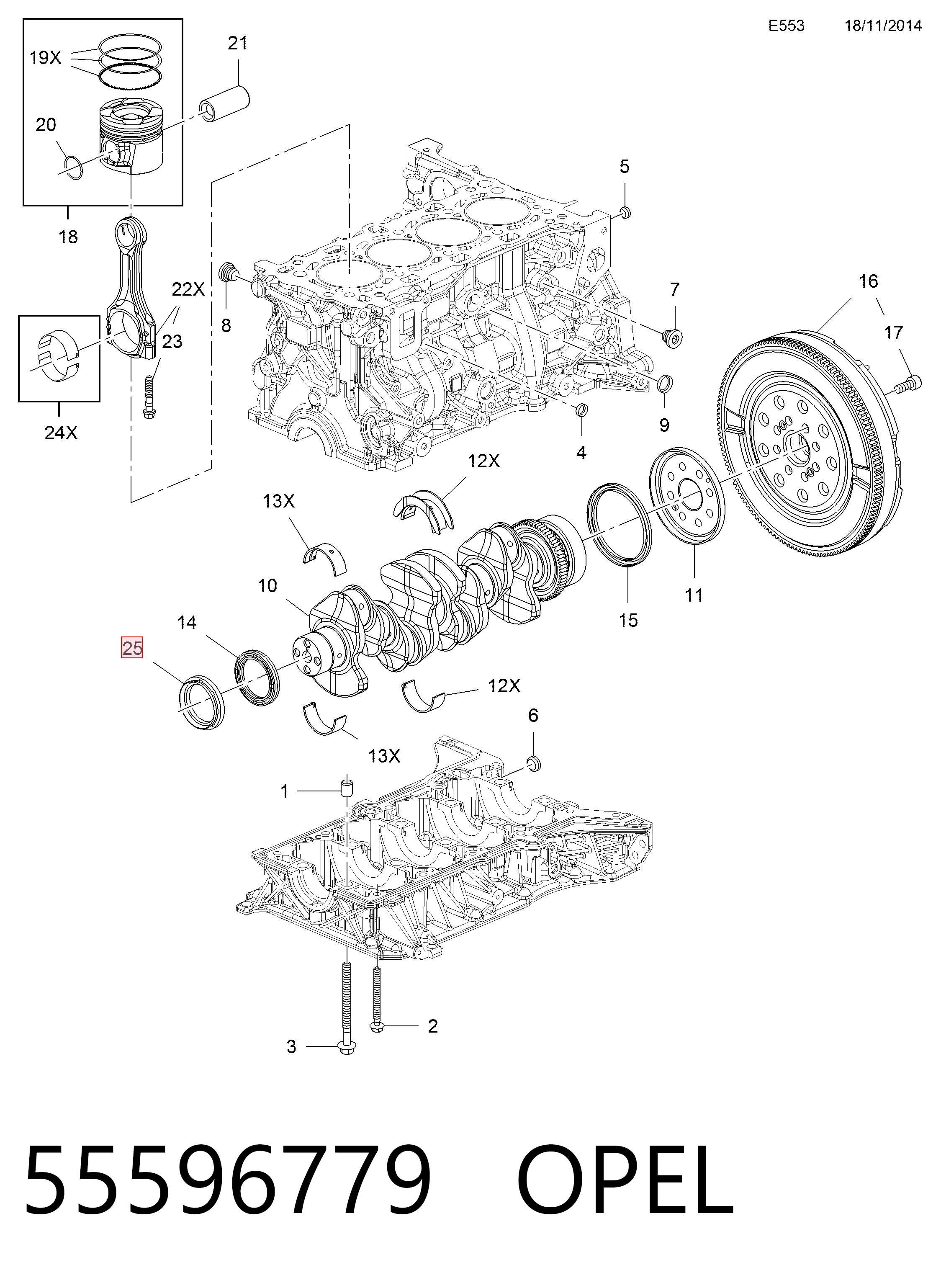 55596779 Opel