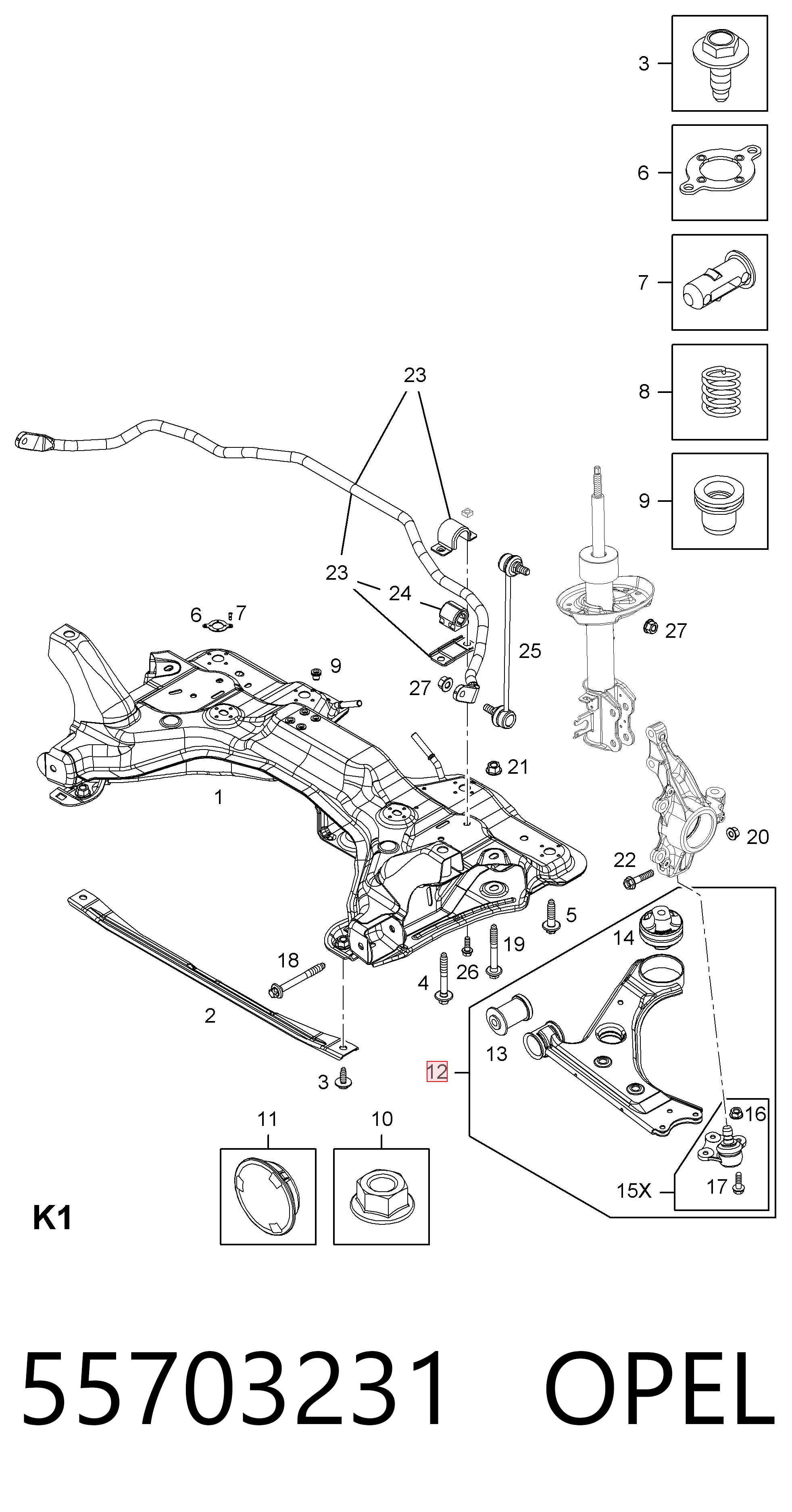 55703231 Opel