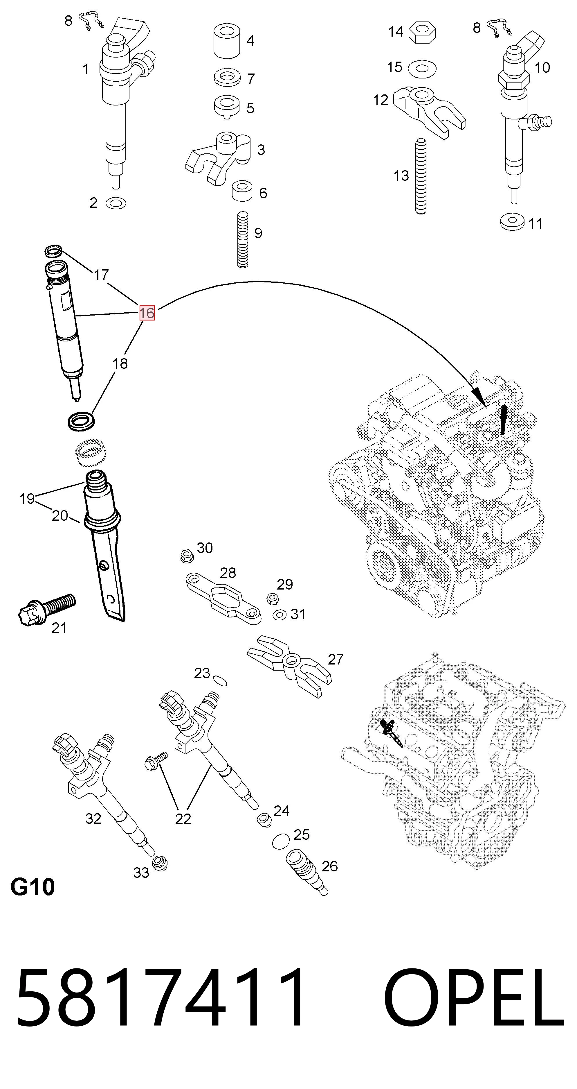 5817411 Opel