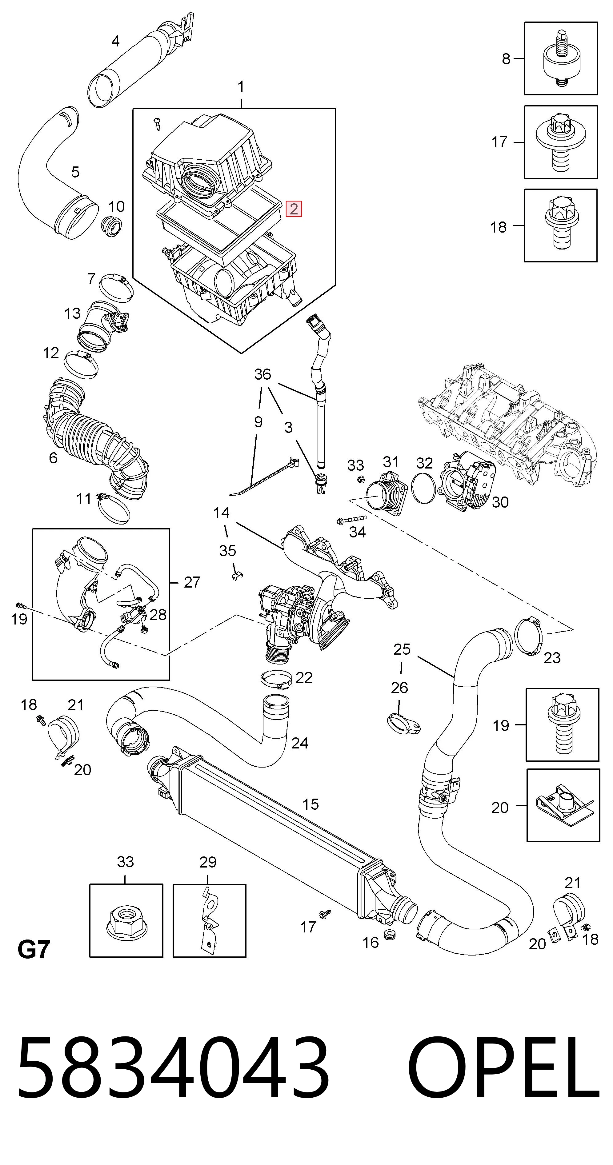 5834043 Opel