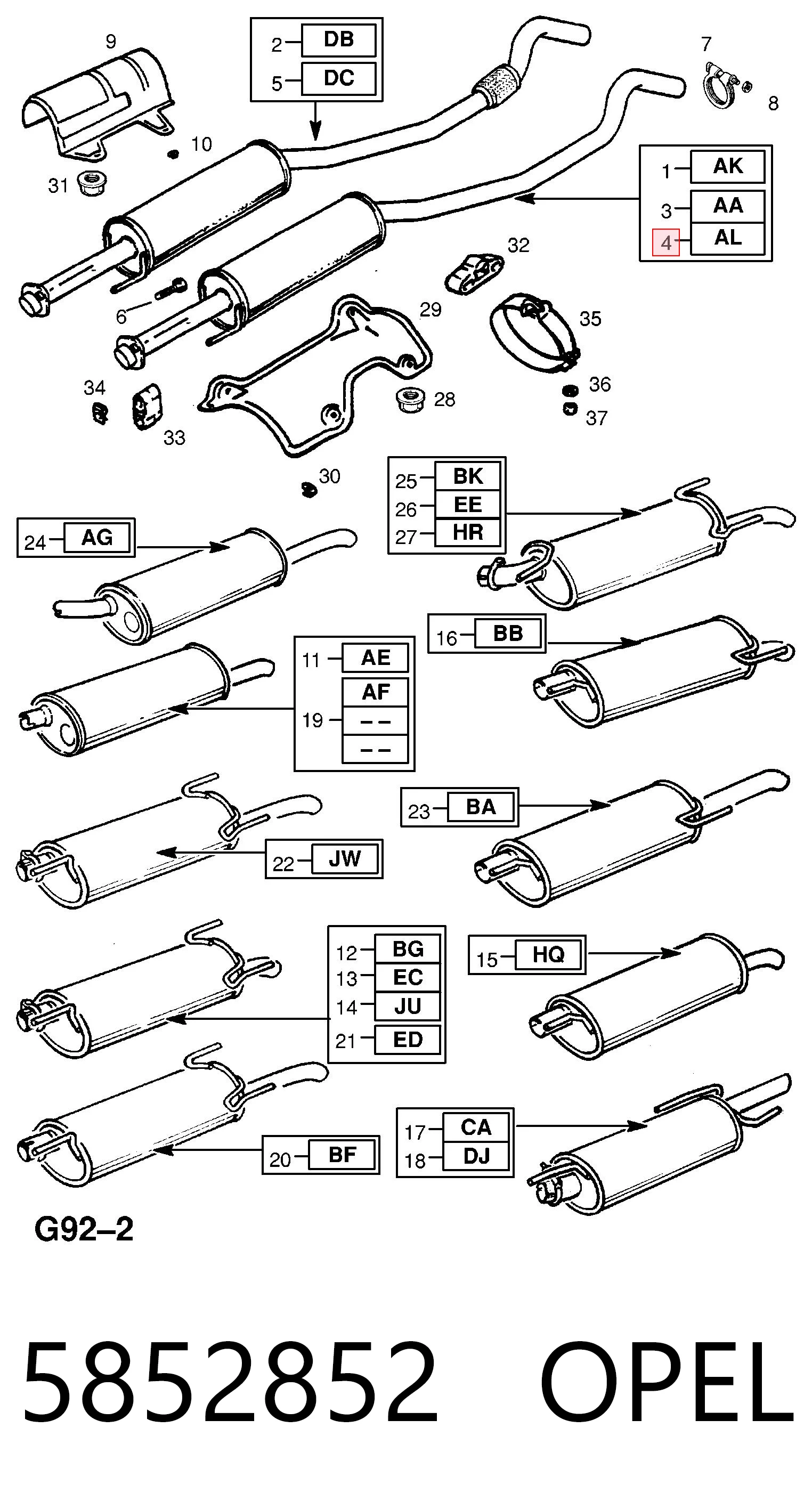 5852852 Opel