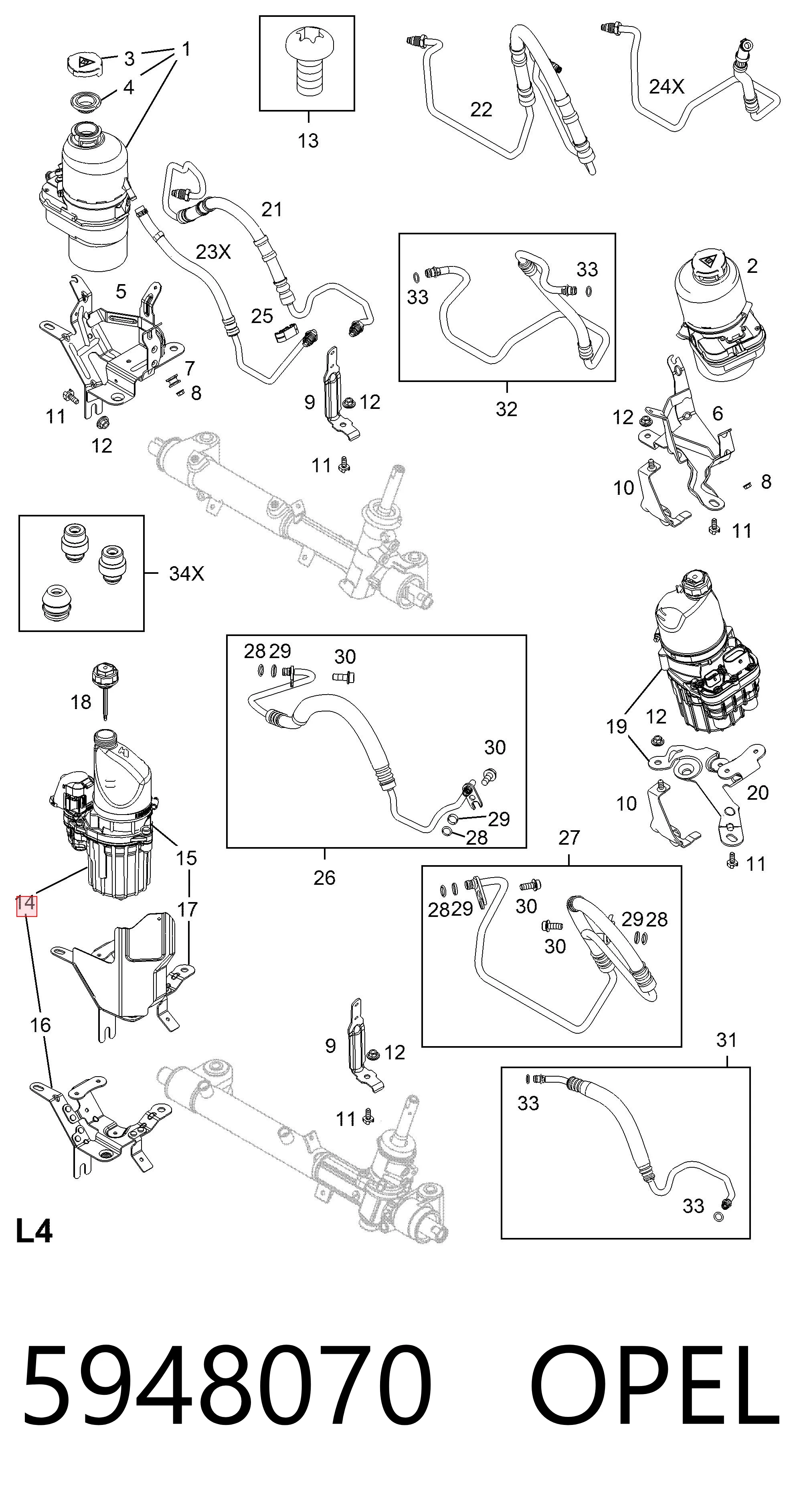Bomba de dirección asistida  Motorherz G3101RB precio, desde 115,71 EUR