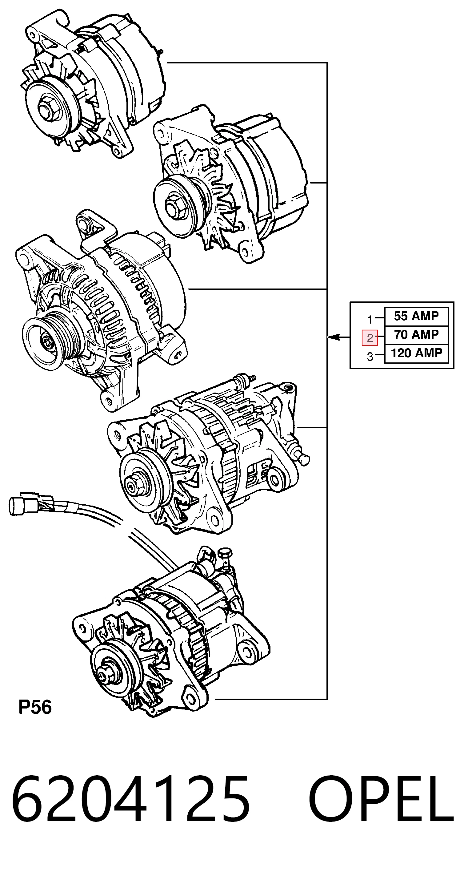 6204125 Opel