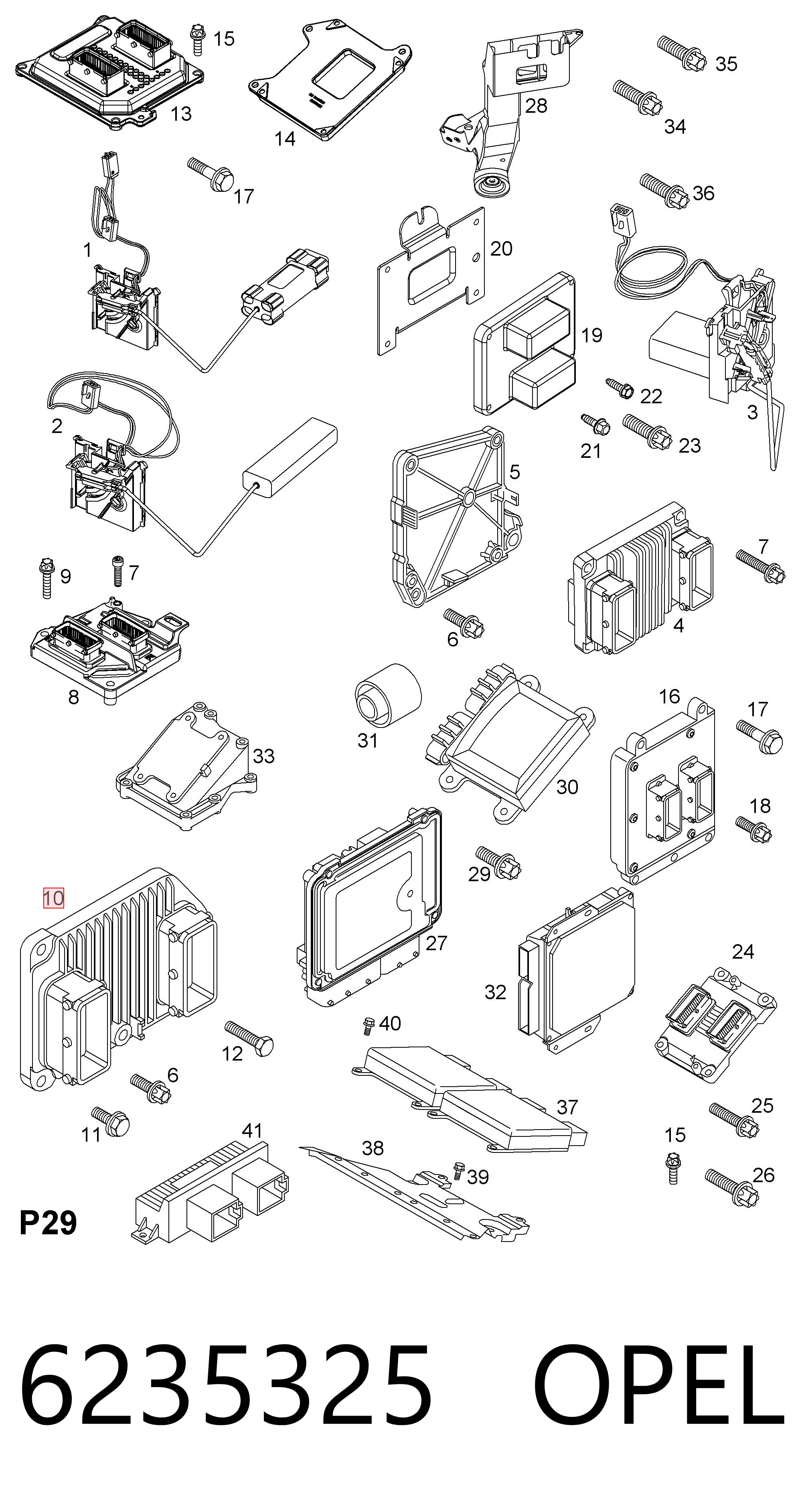Comprar ECU Opel Astra H L69
