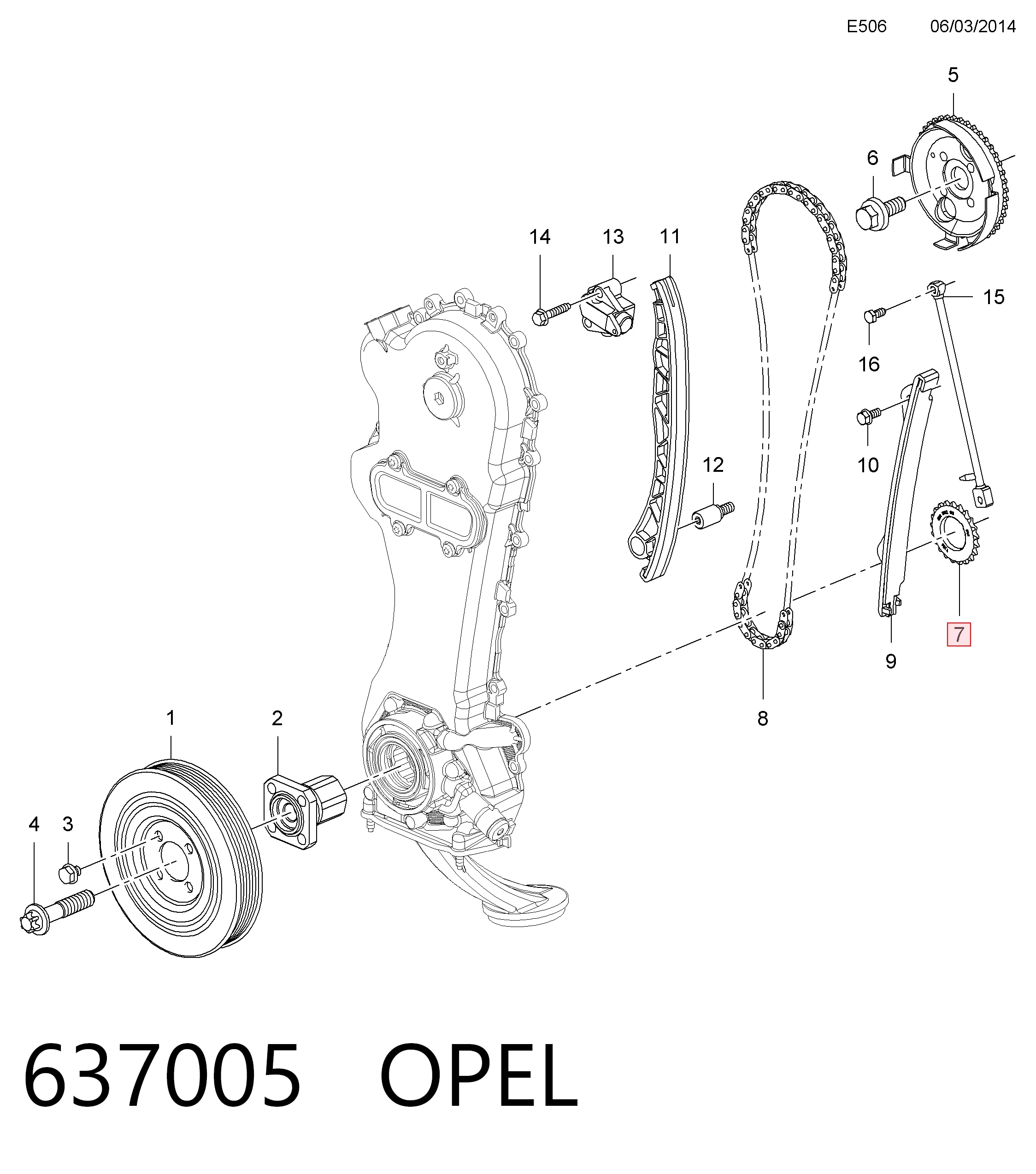 637005 Opel