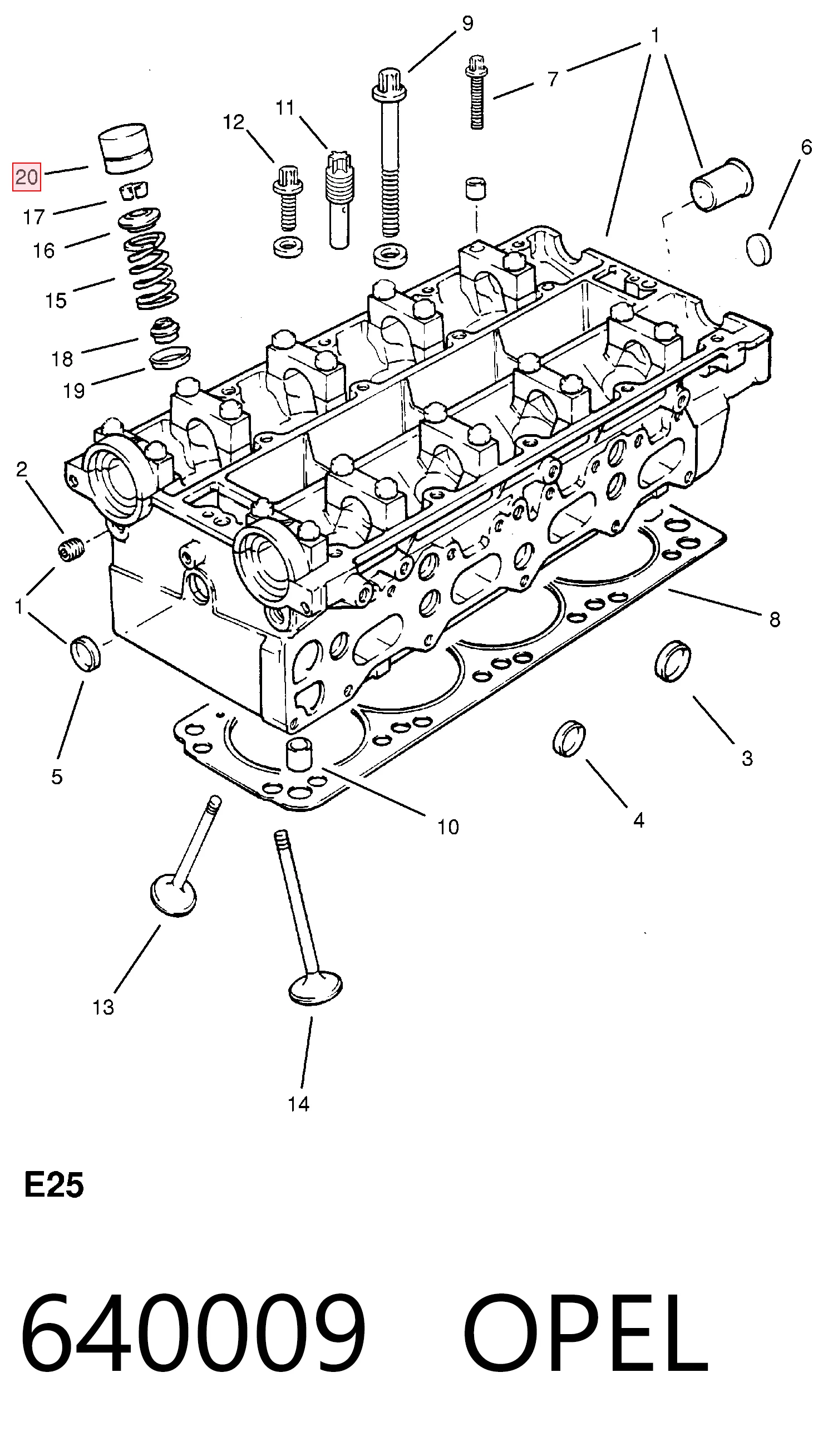 640009 Opel