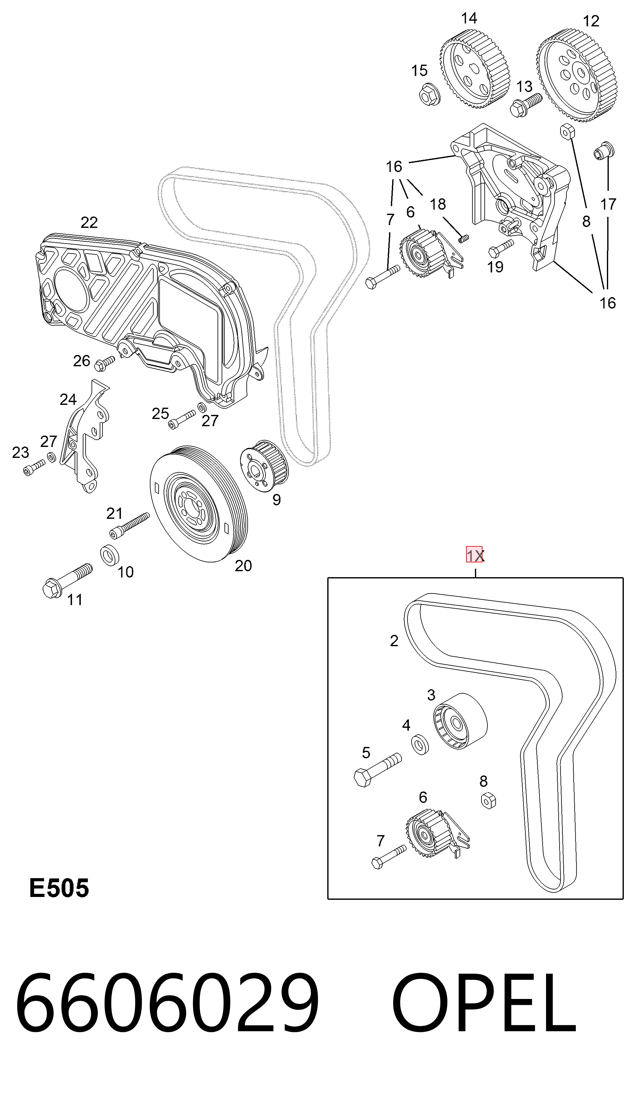Juego de correas dentadas Fiat Ducato III desde 97,50 €