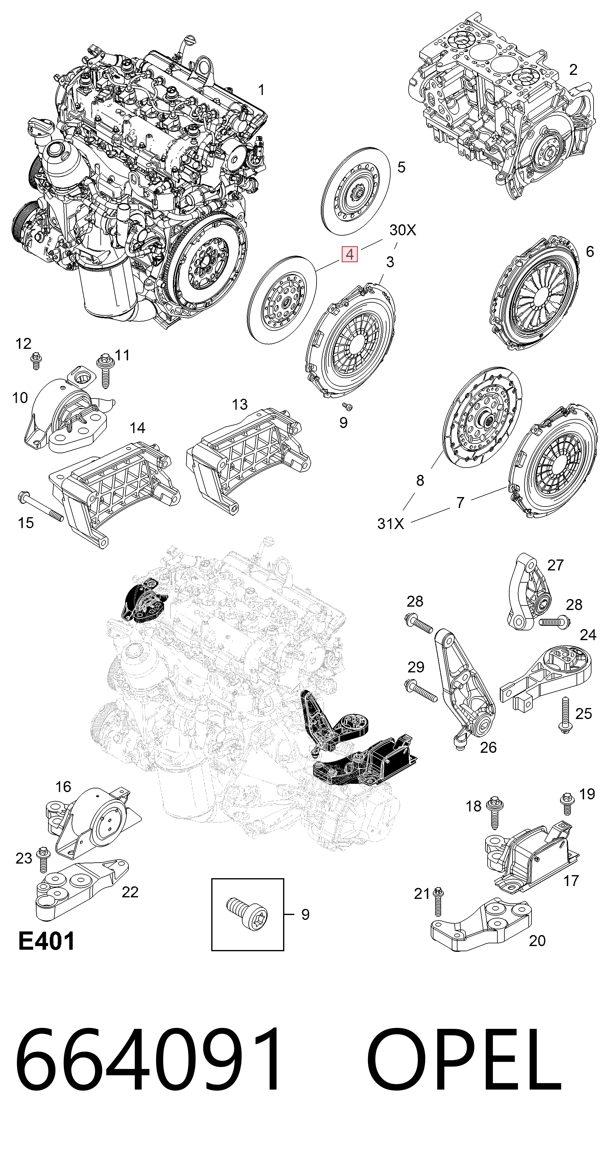 664091 Opel