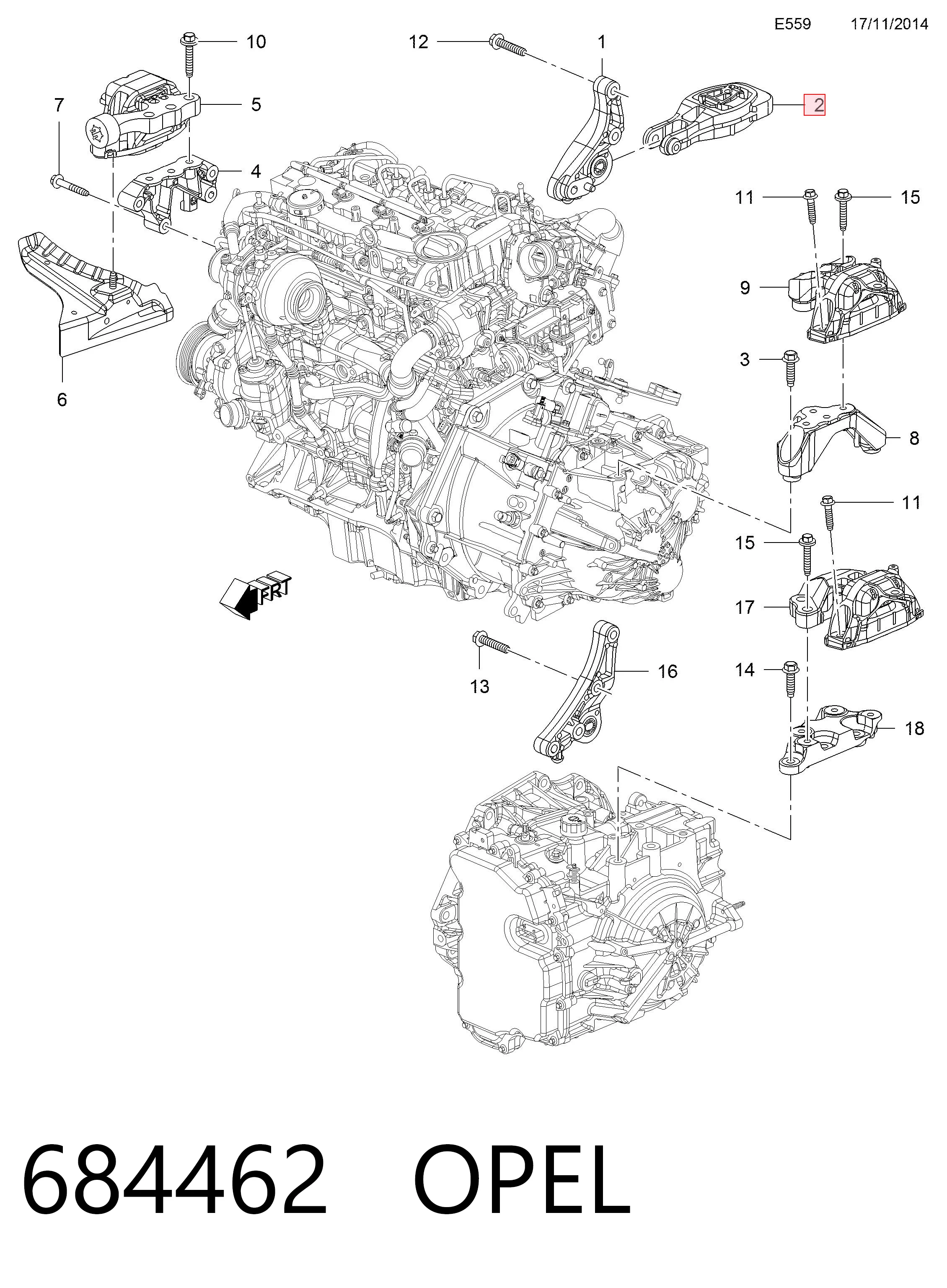 684462 Opel