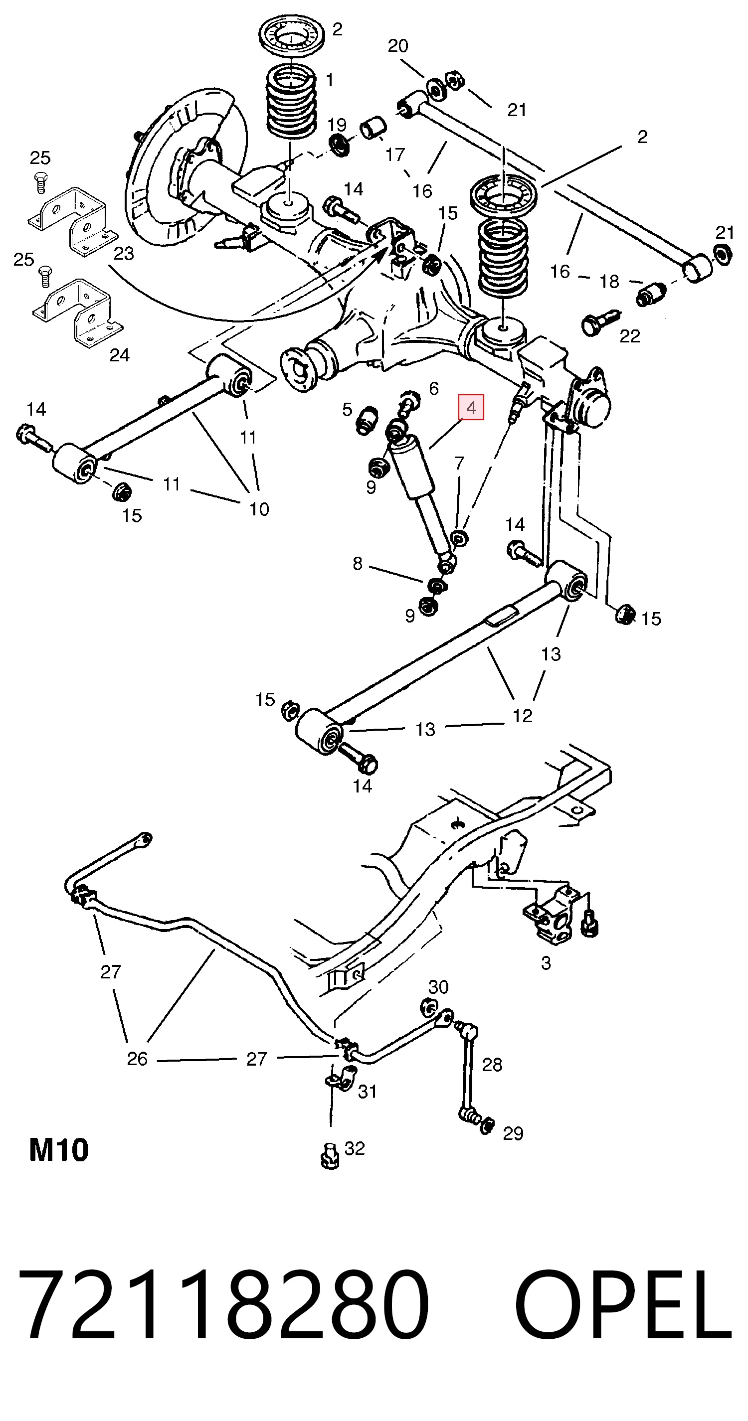 72118280 Opel
