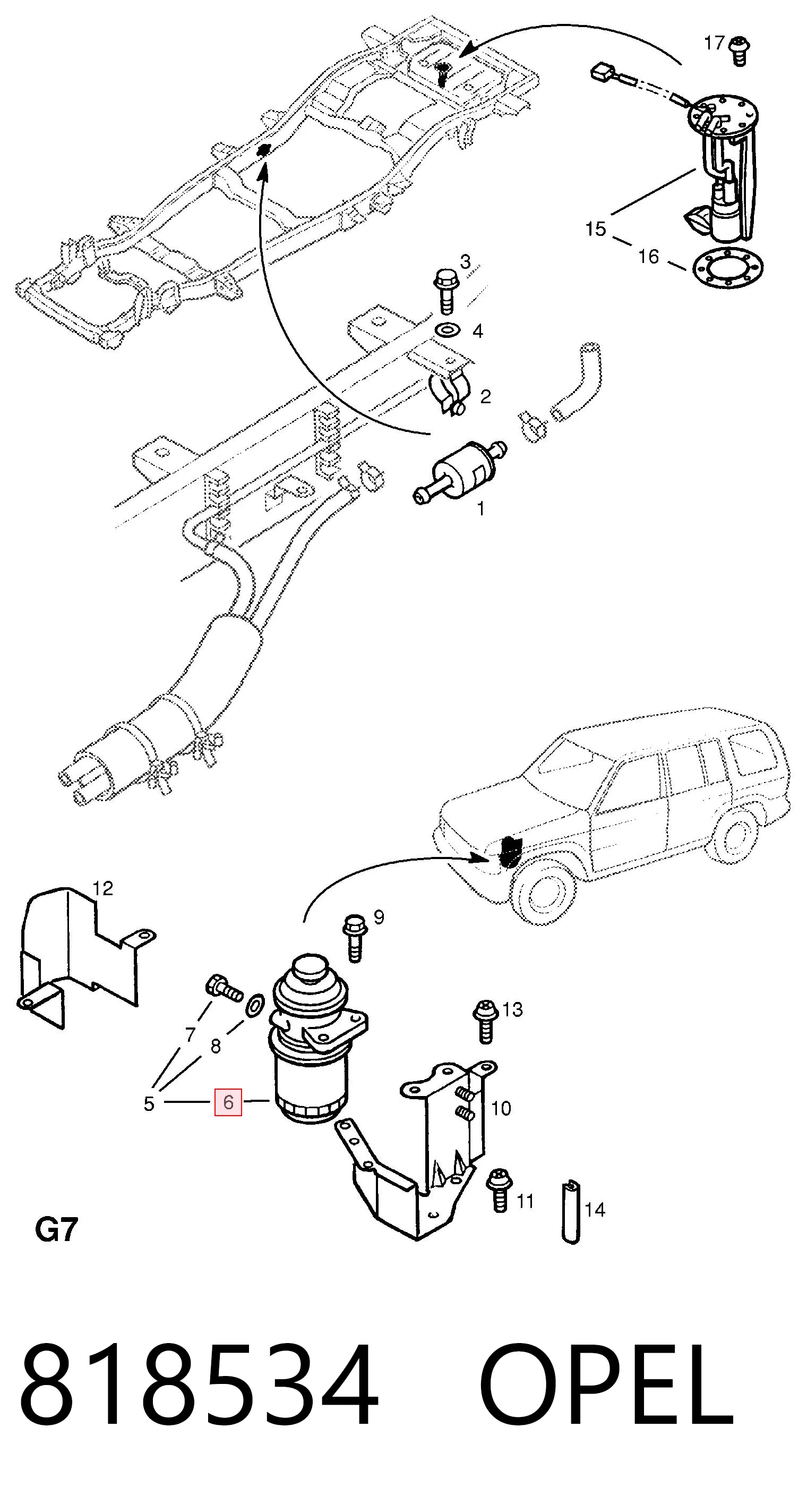 818534 Opel