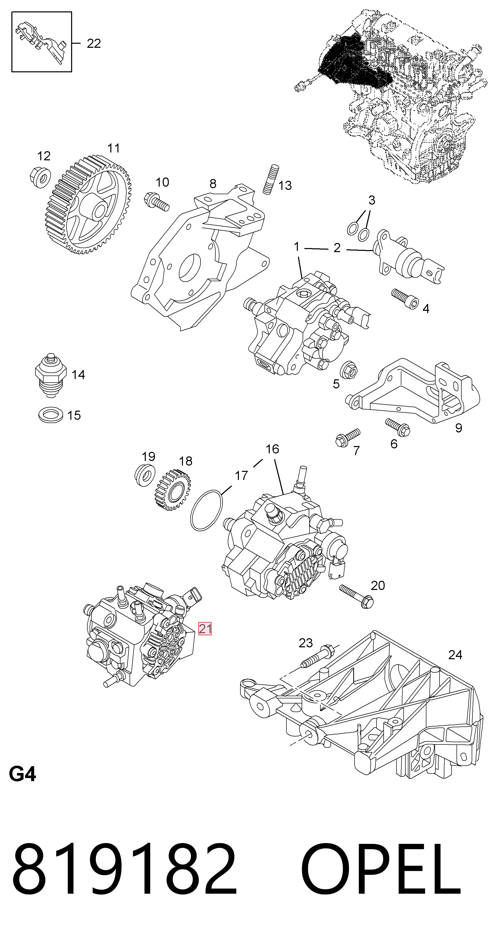 819182 Opel