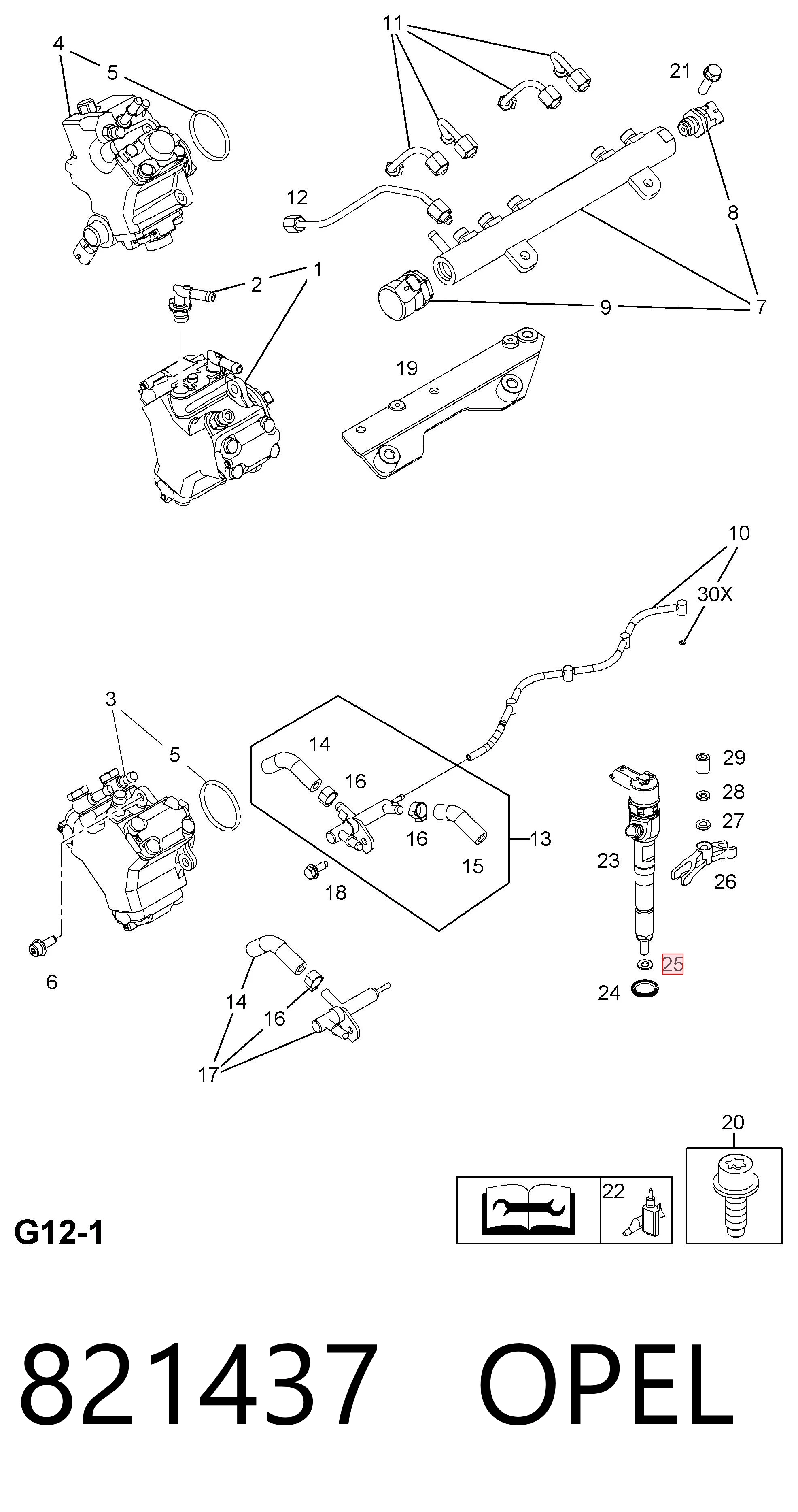 45062027F Chrysler Arandela de asiento del inyector