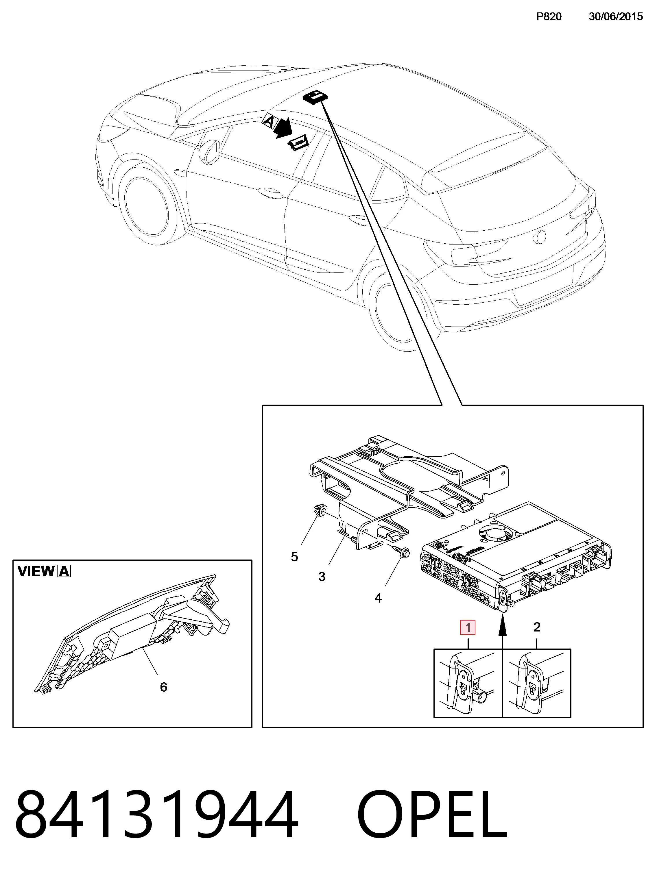 Unidad de control de navegación General Motors 84296483 precio, desde 341,22 EUR