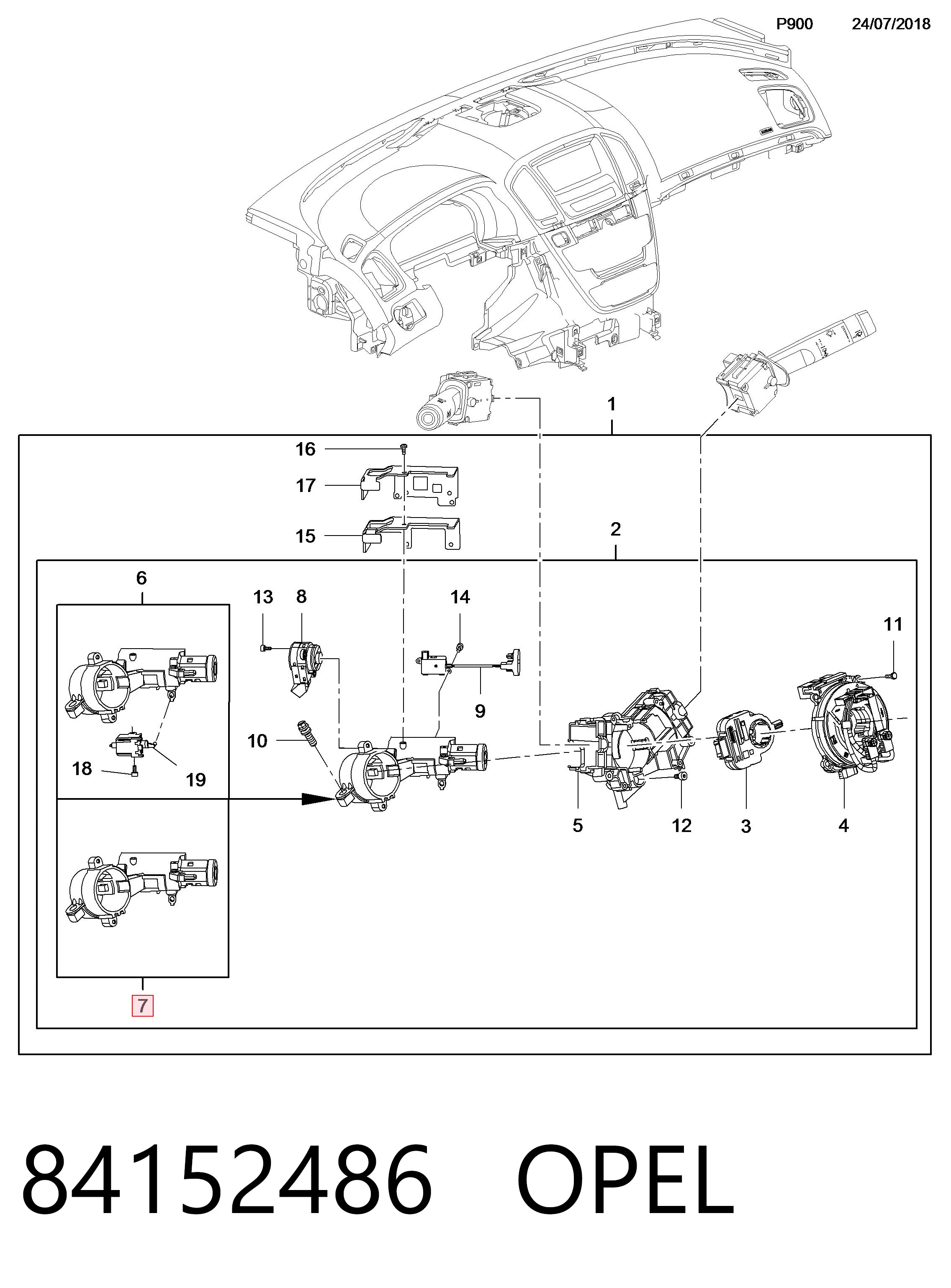 Comprar Cerradura de encendido Opel Insignia  G09 a bajo precio