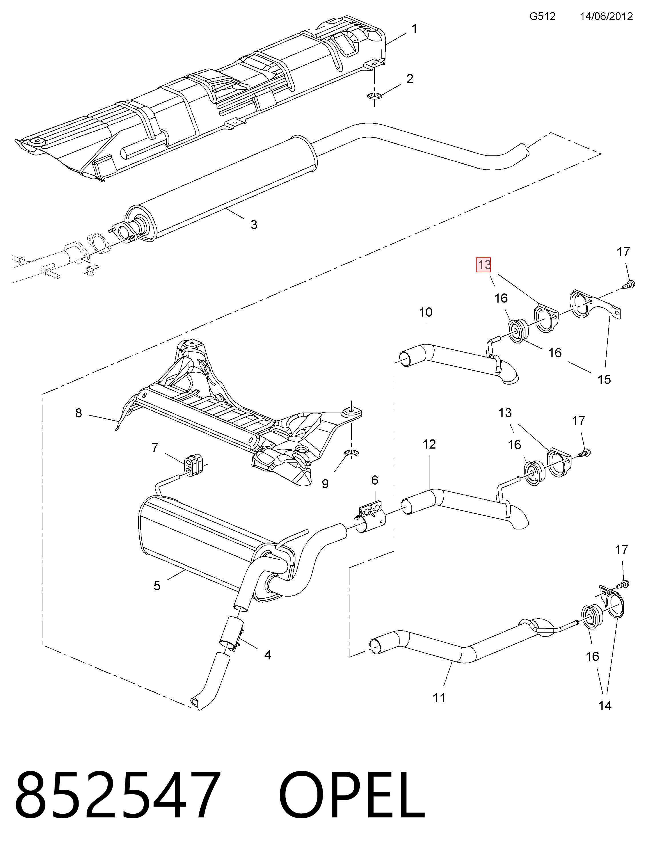  Opel 13264350 precio, desde 21,18 EUR
