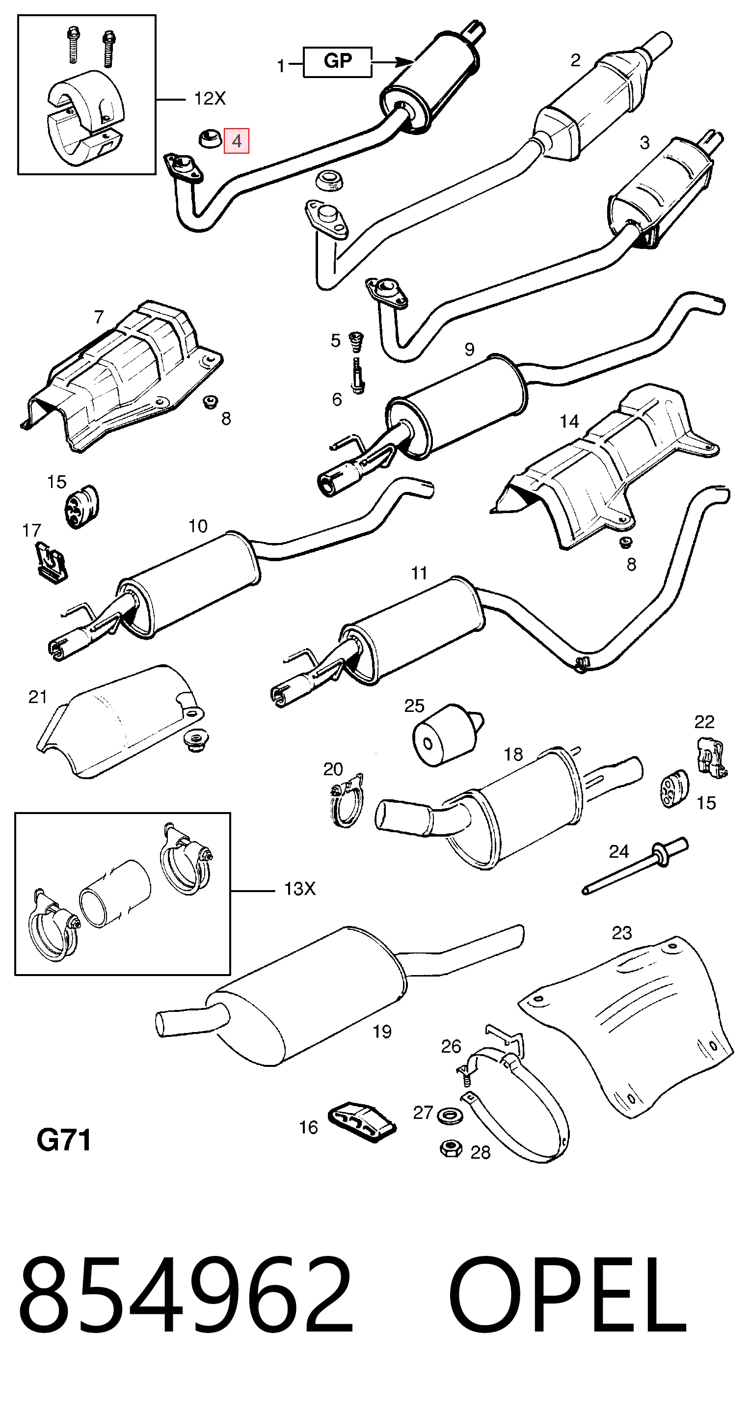 854962 Opel