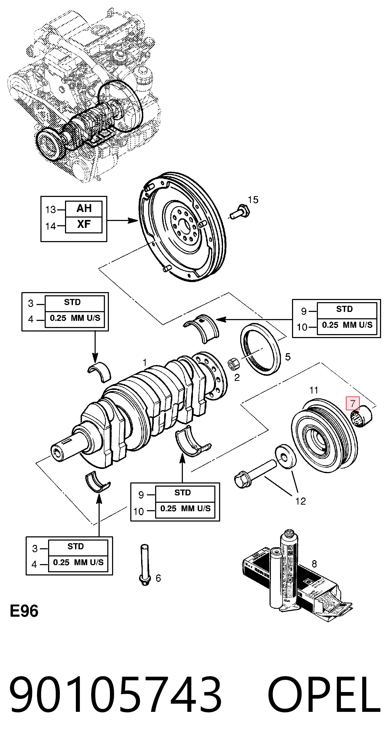 90105743 Opel