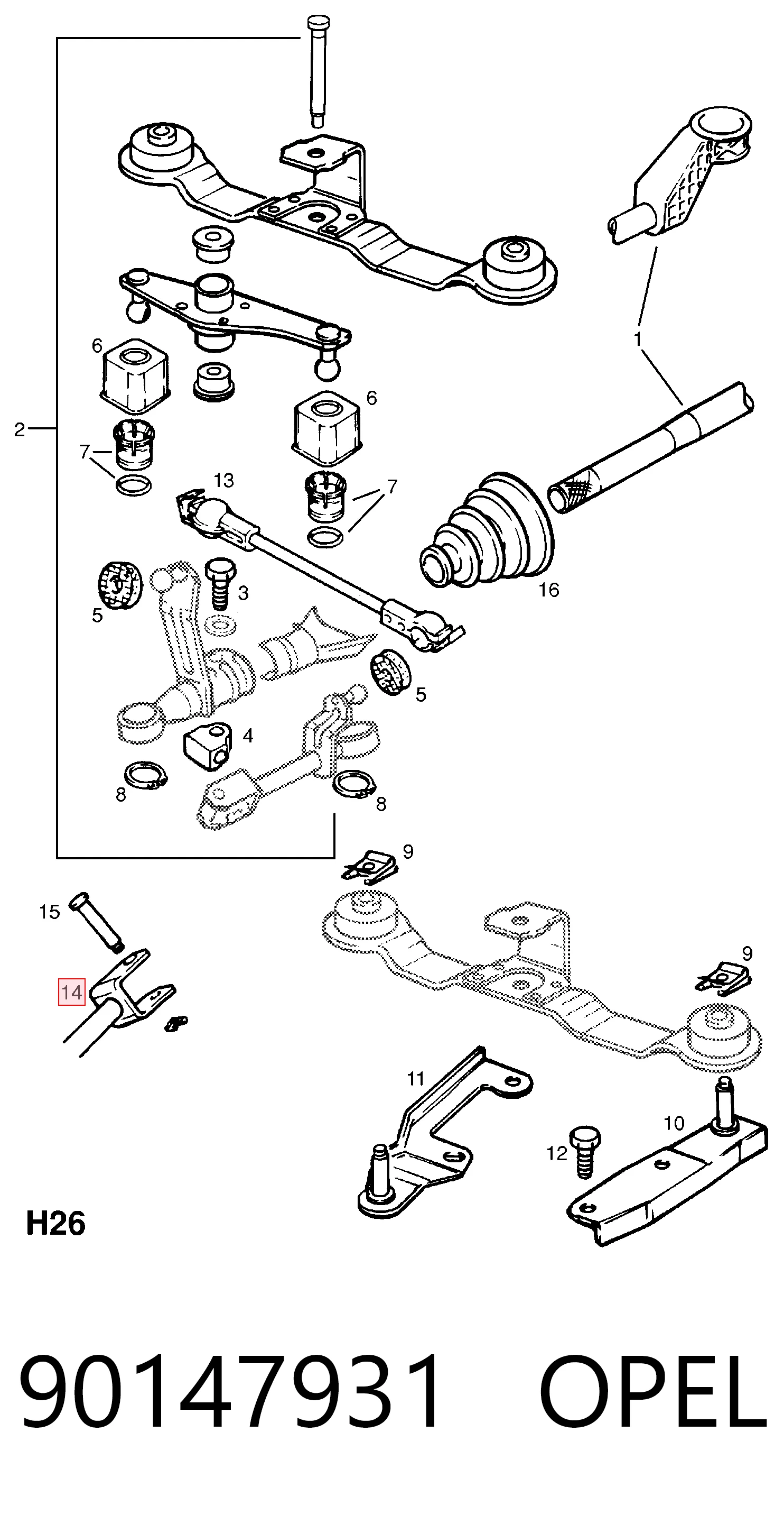 90147931 Opel