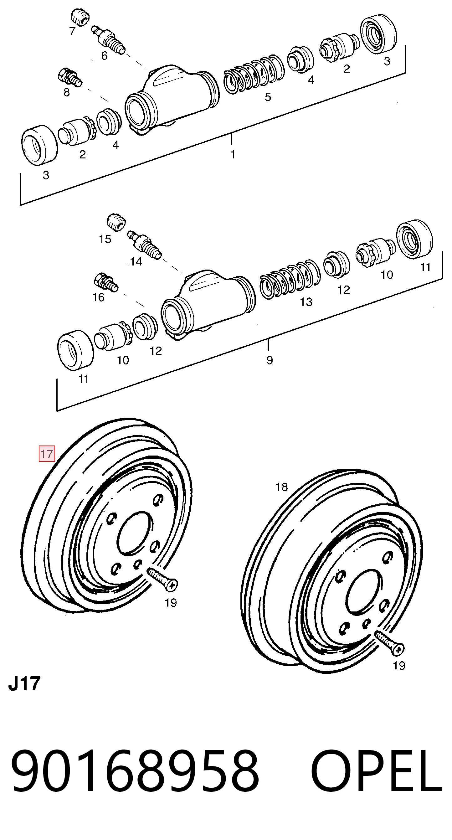 90168958 Opel