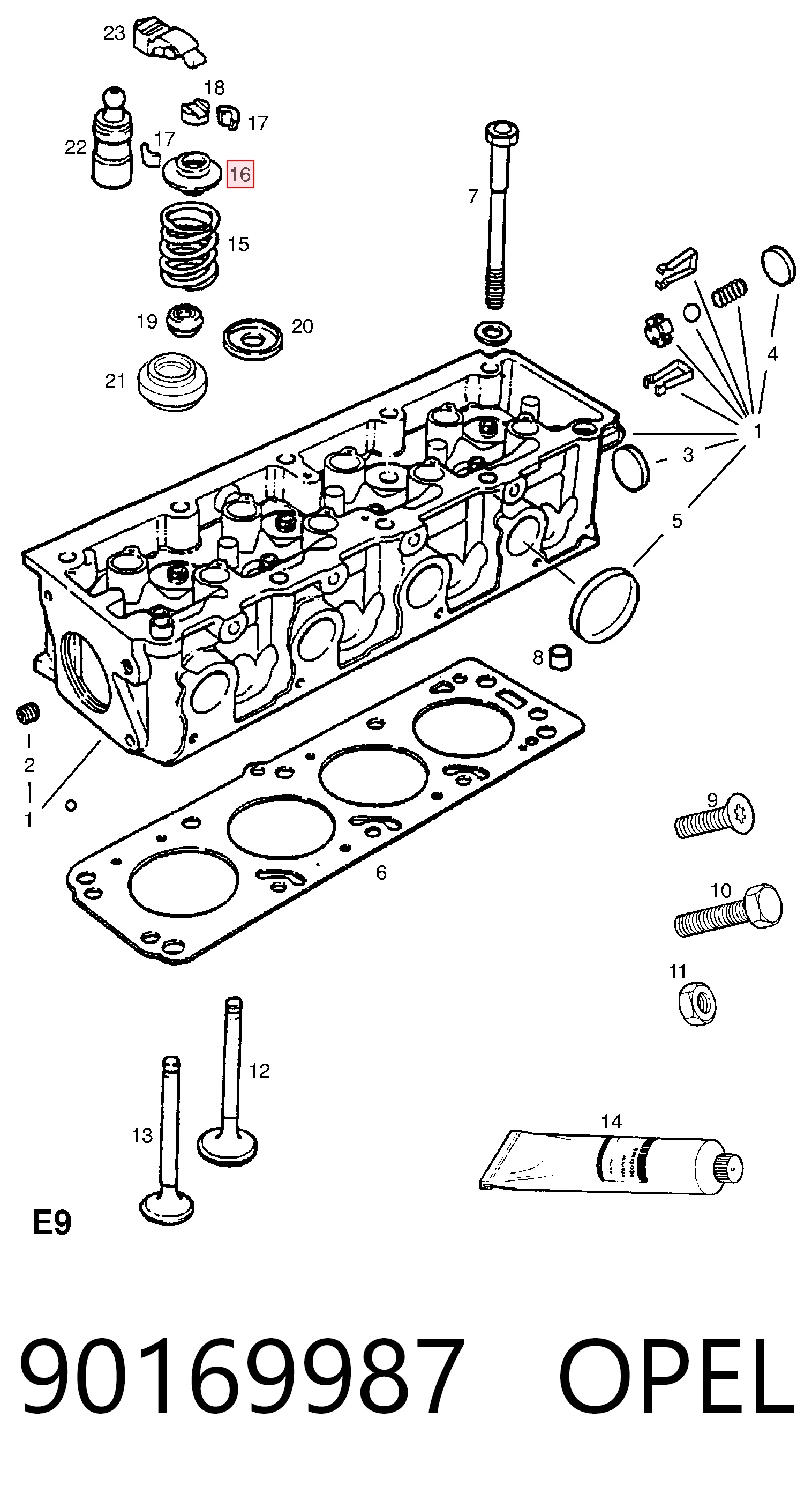 90169987 Opel