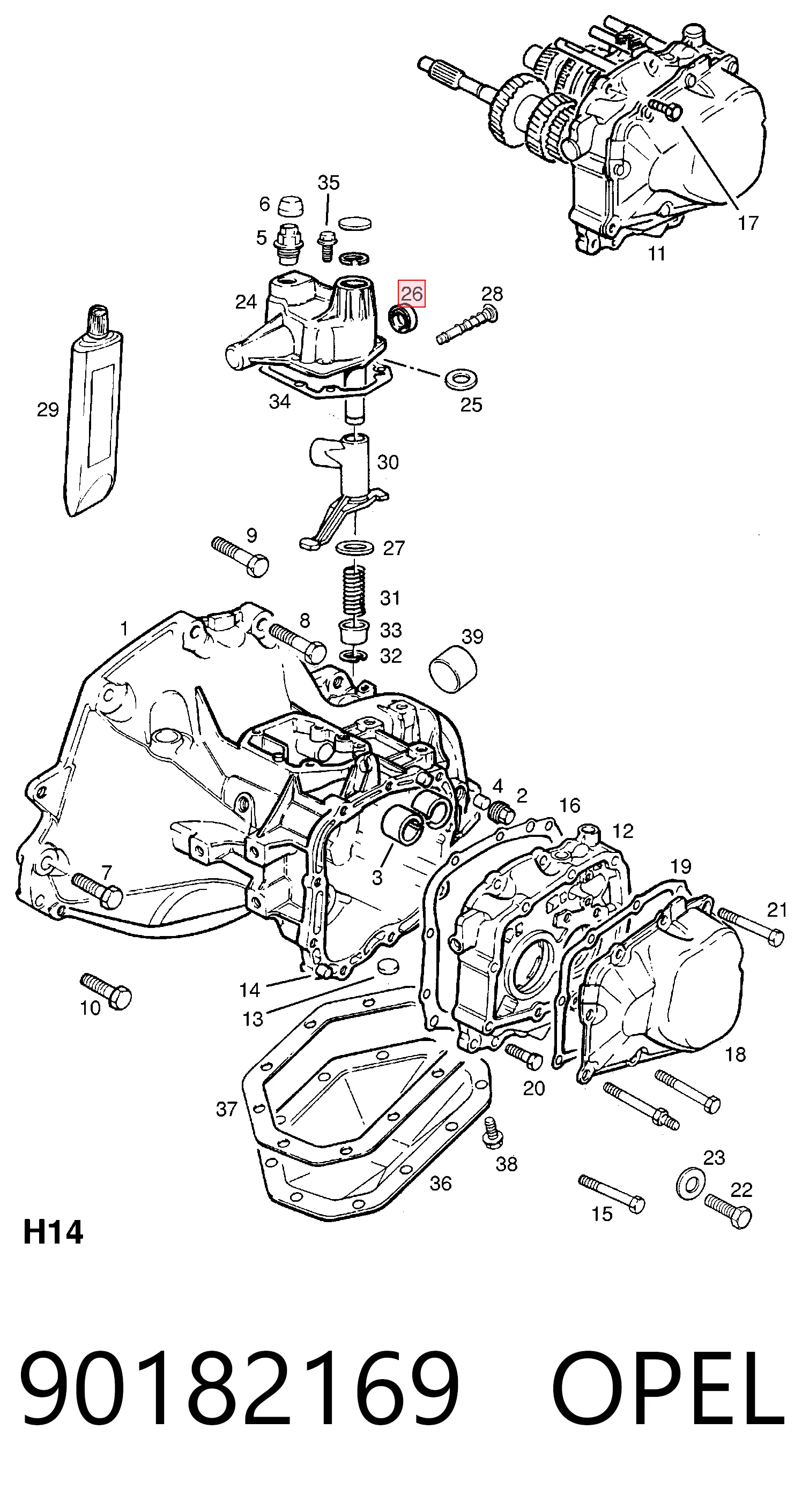 90182169 Opel