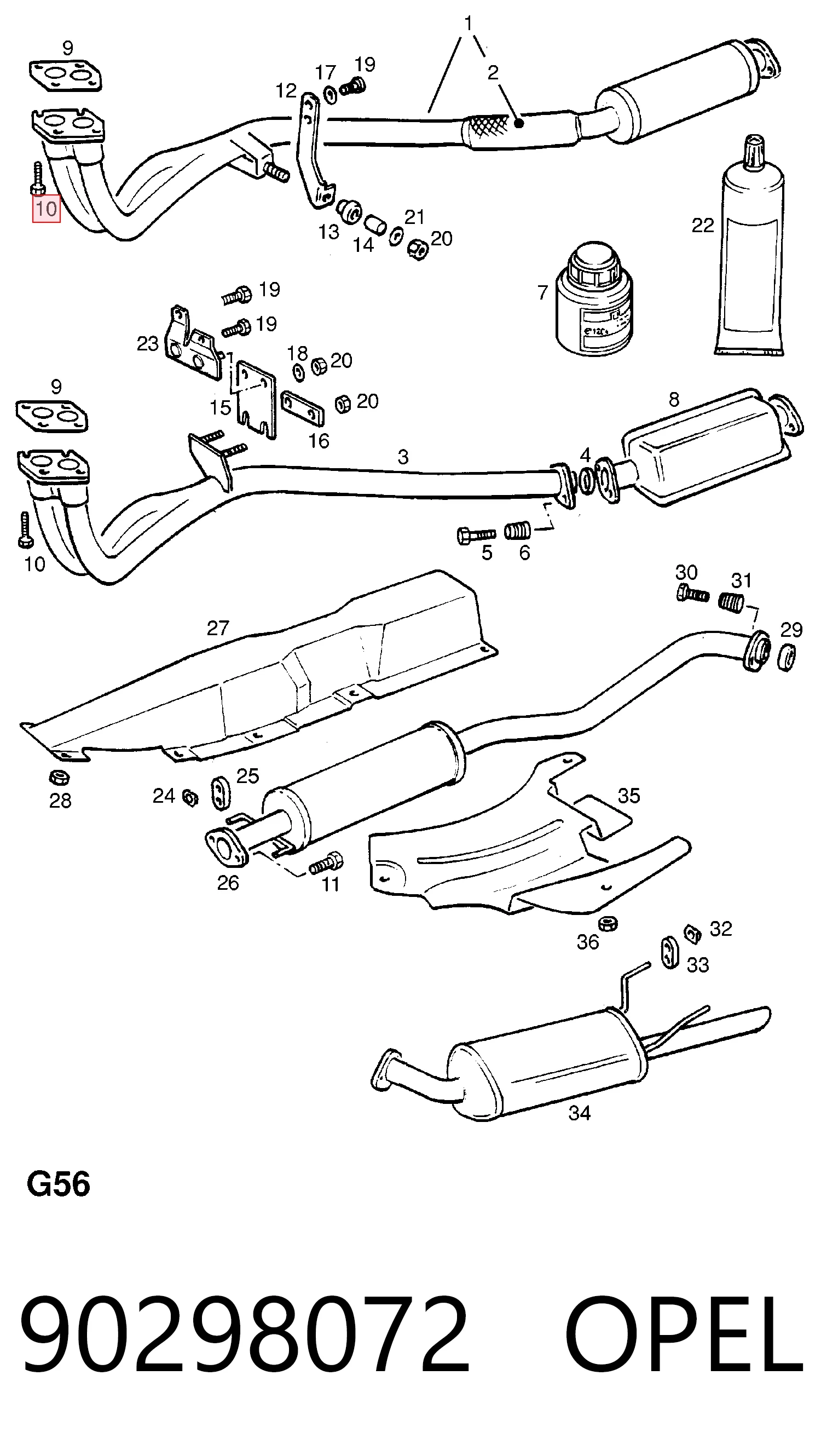 90298072 Opel