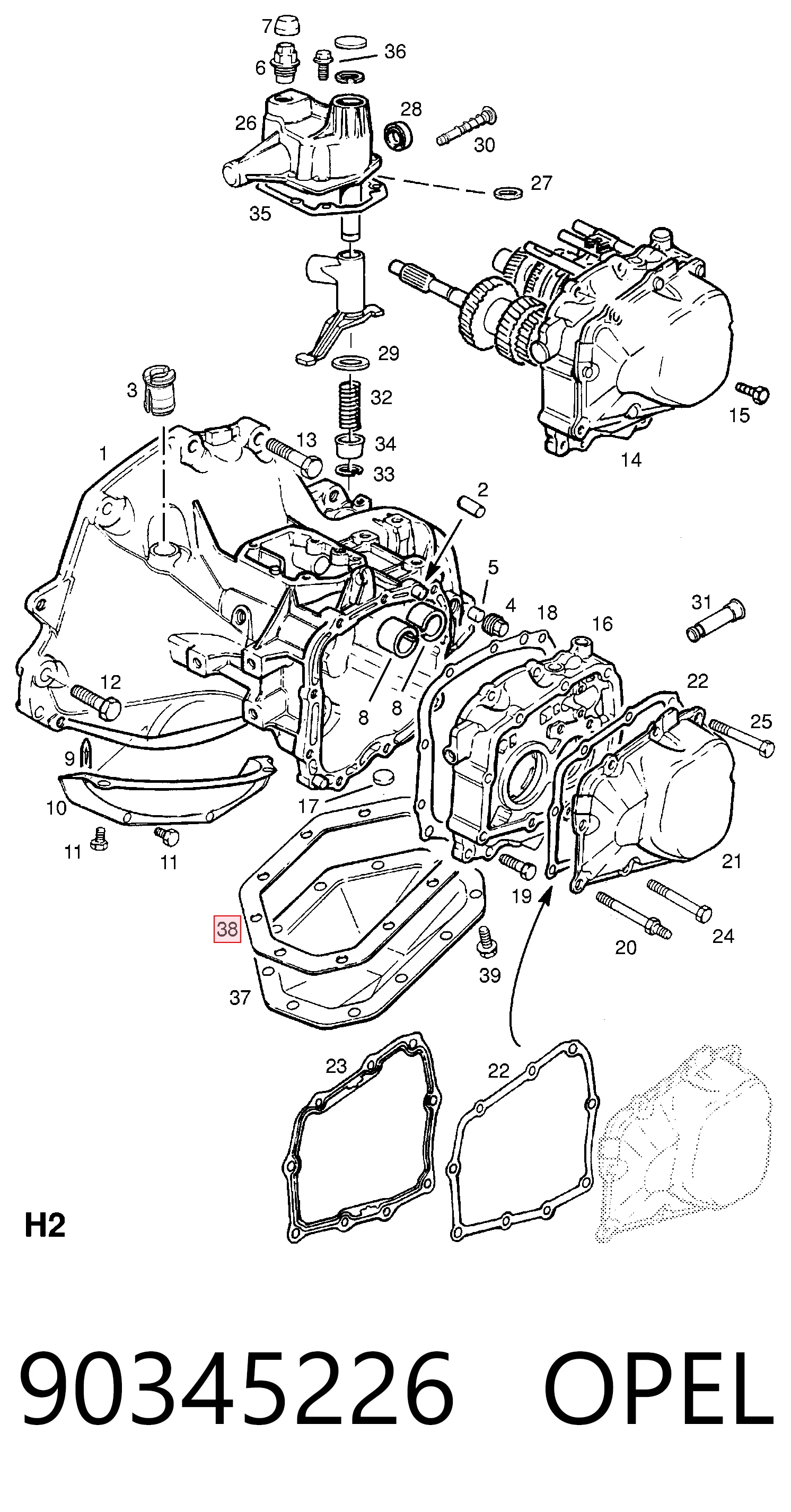 90345226 Opel