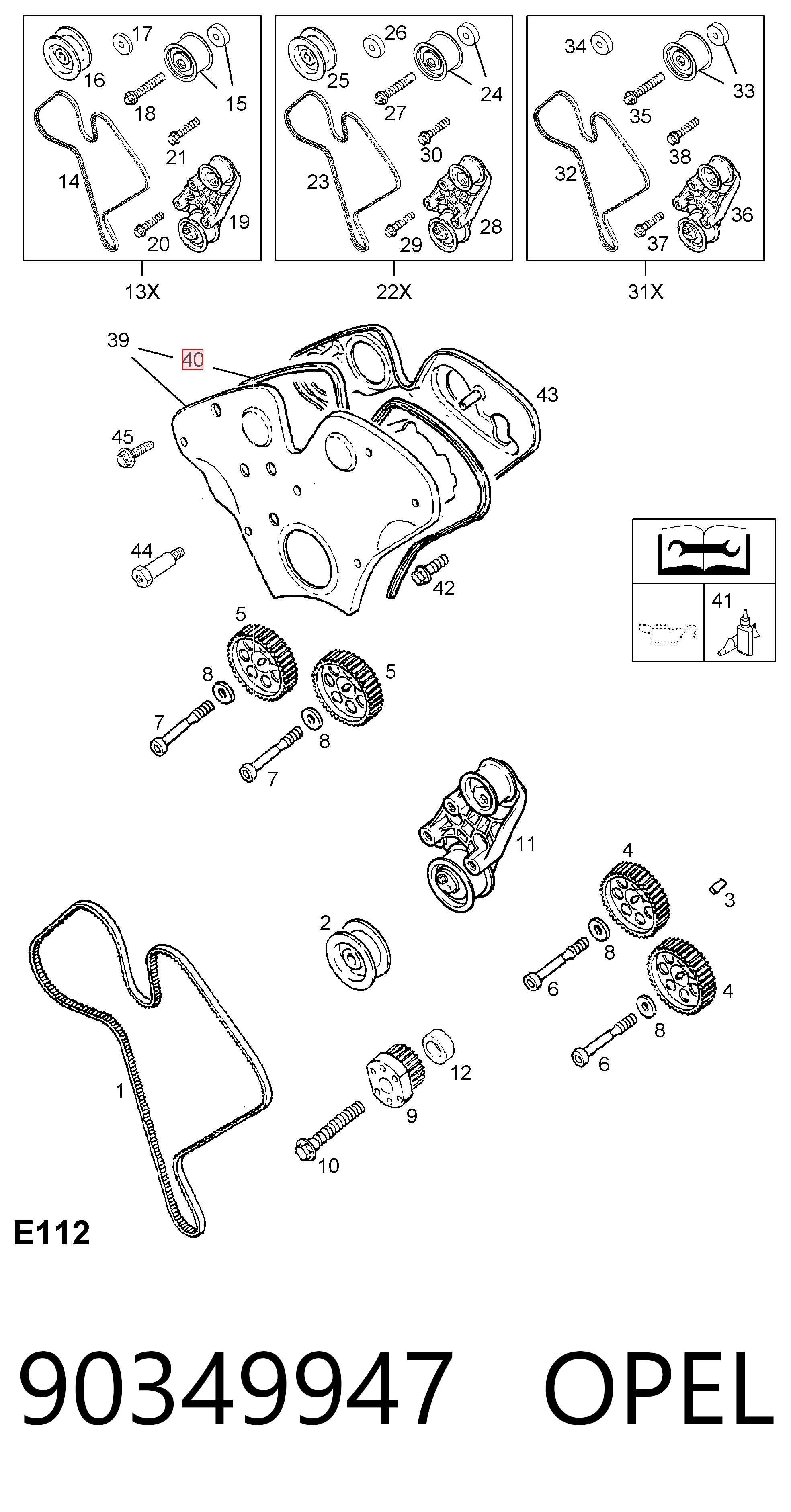 90349947 Opel