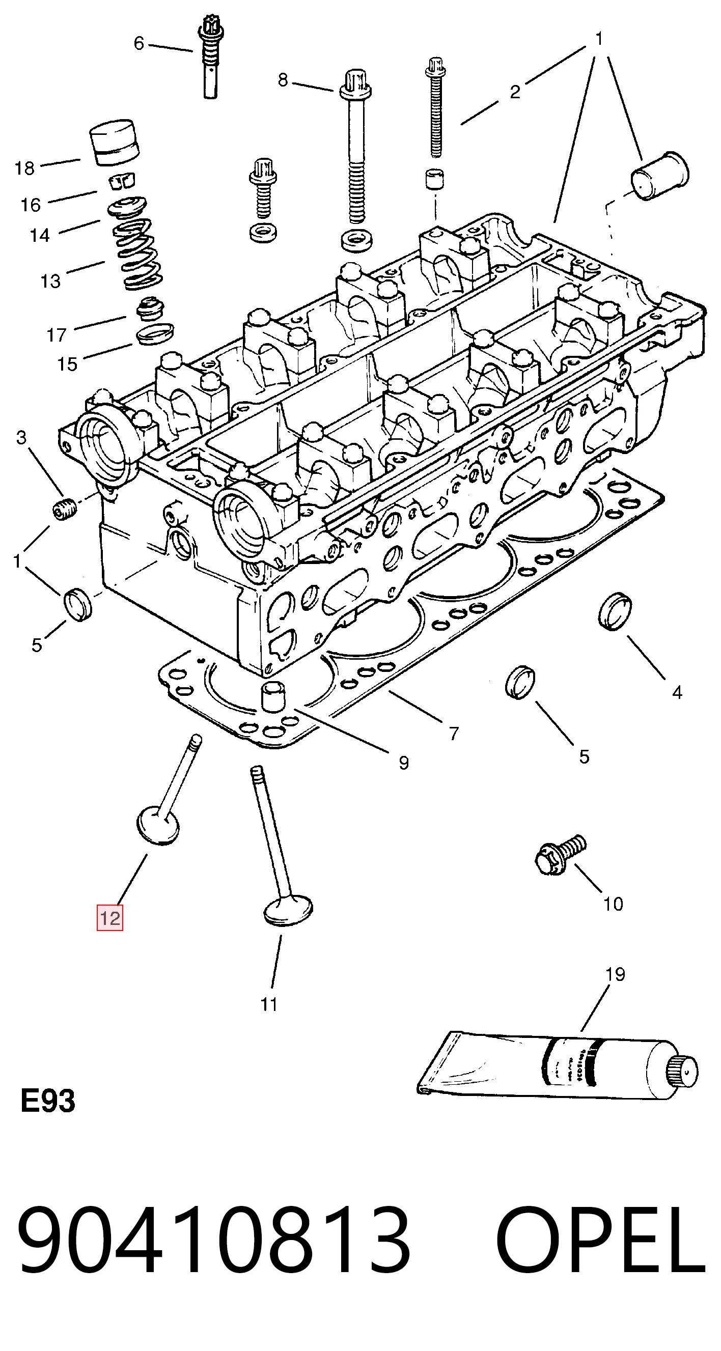 90410813 Opel