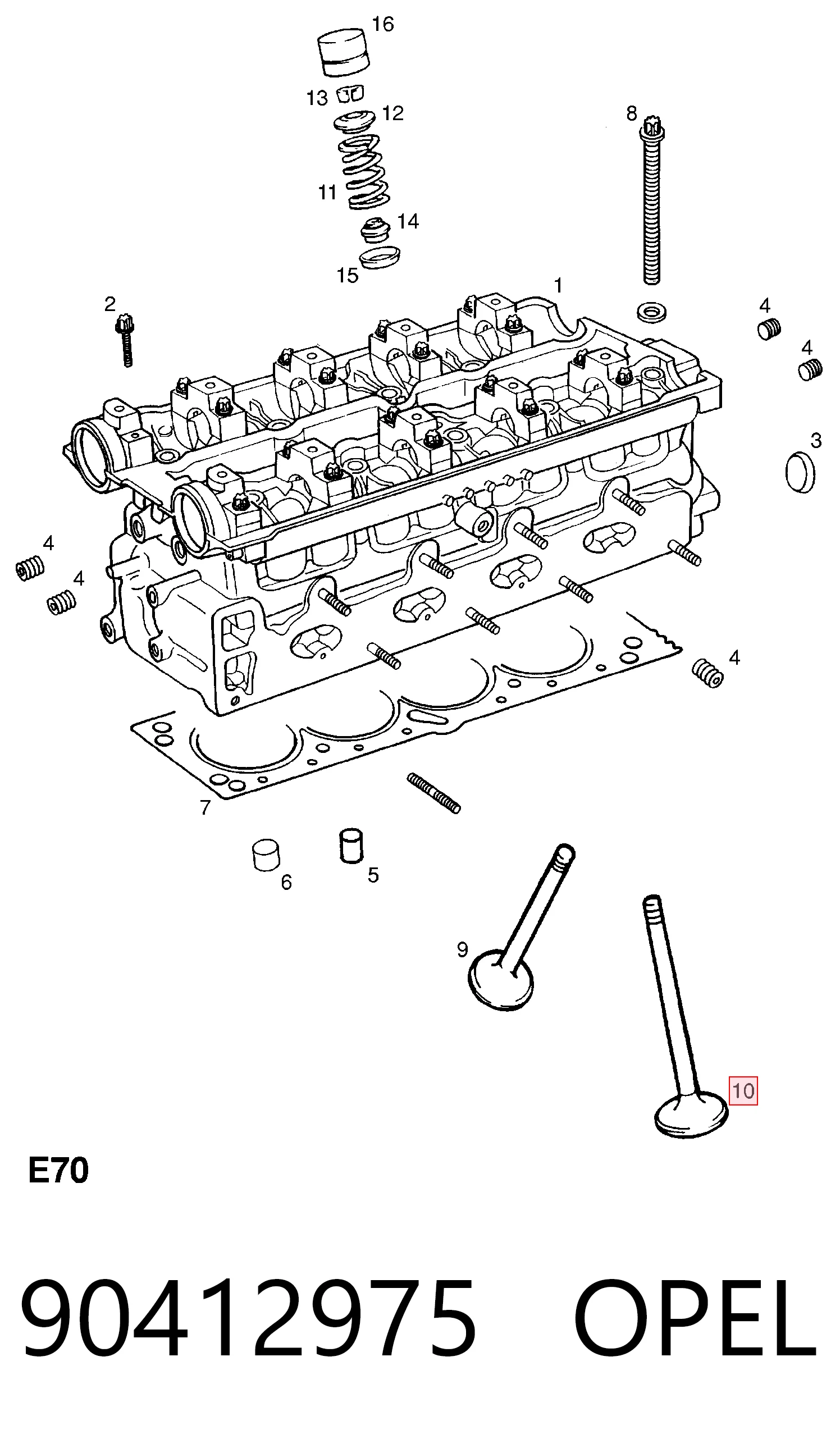 90412975 Opel
