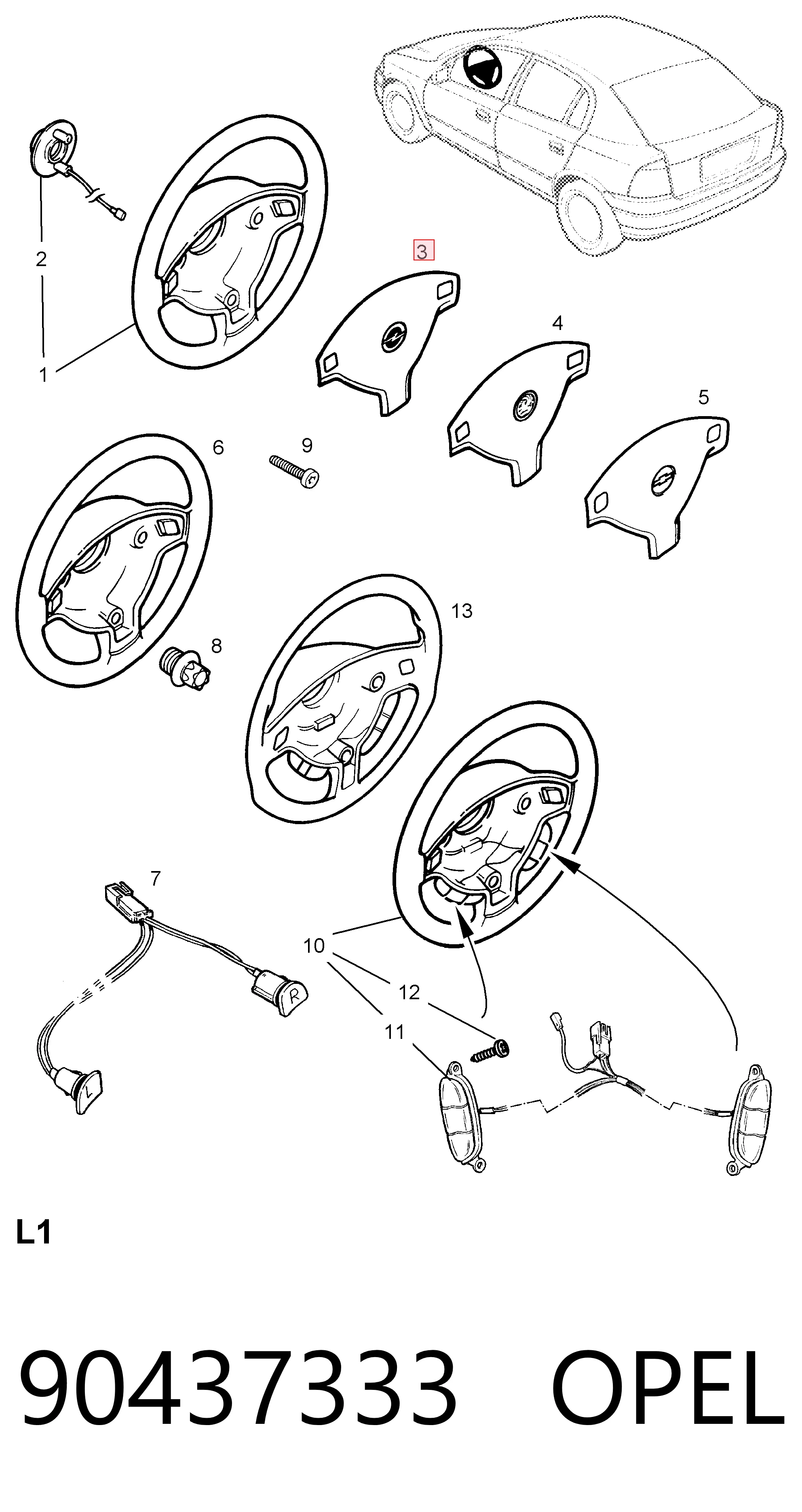 90437333 Opel