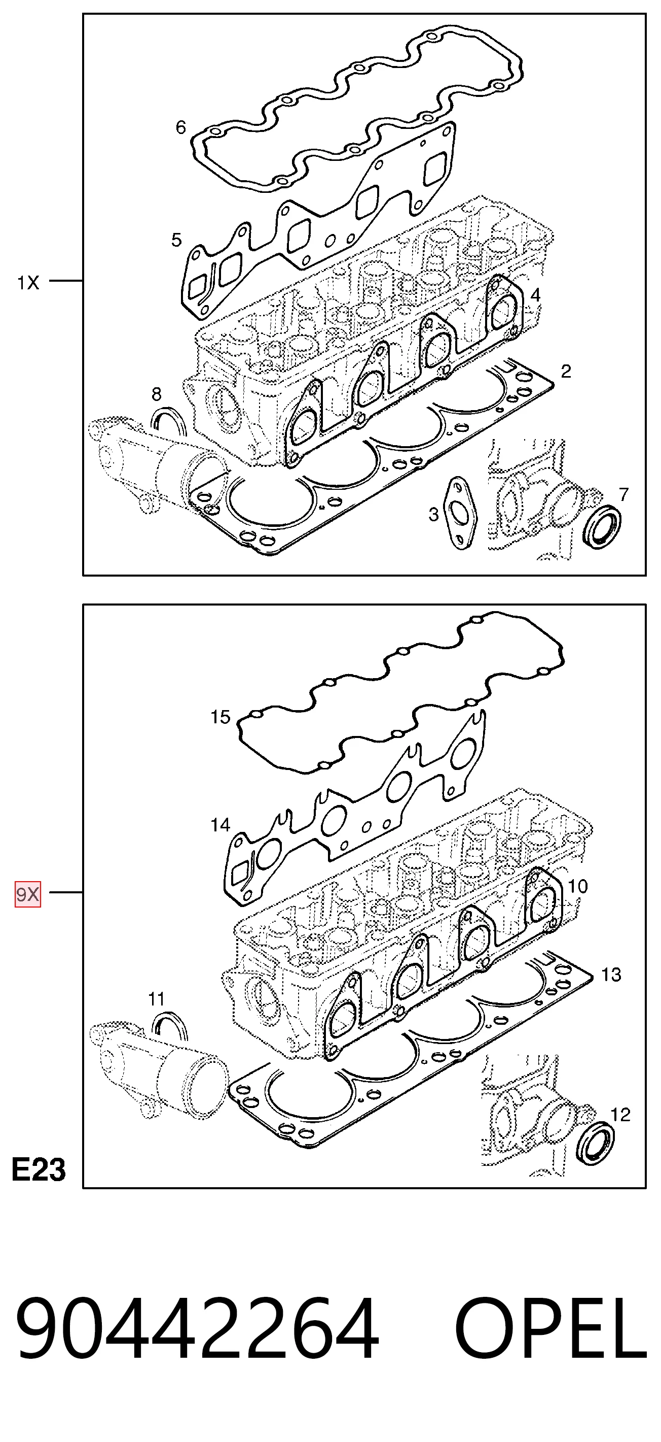 90442264 Opel
