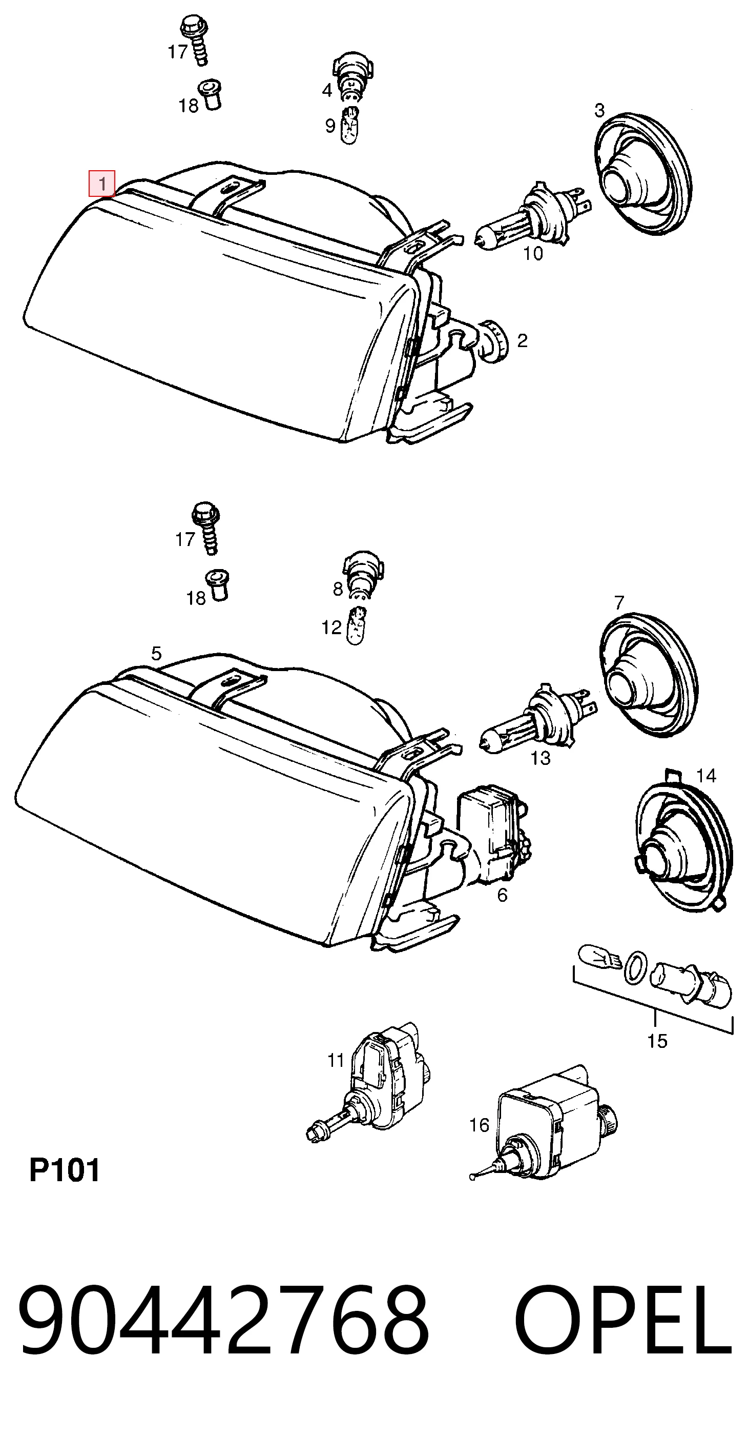 90442768 Opel