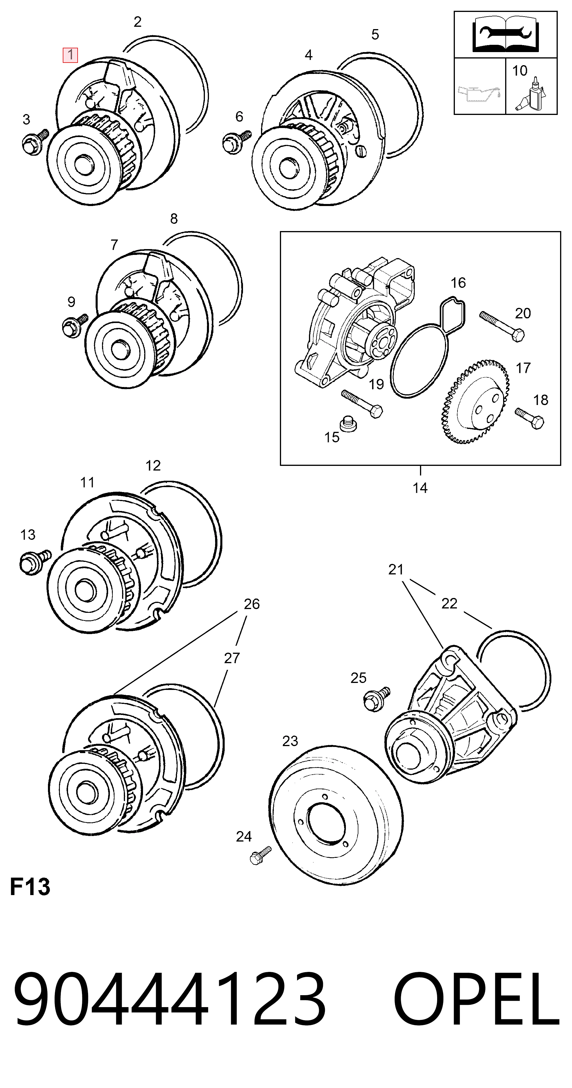 90444123 Opel