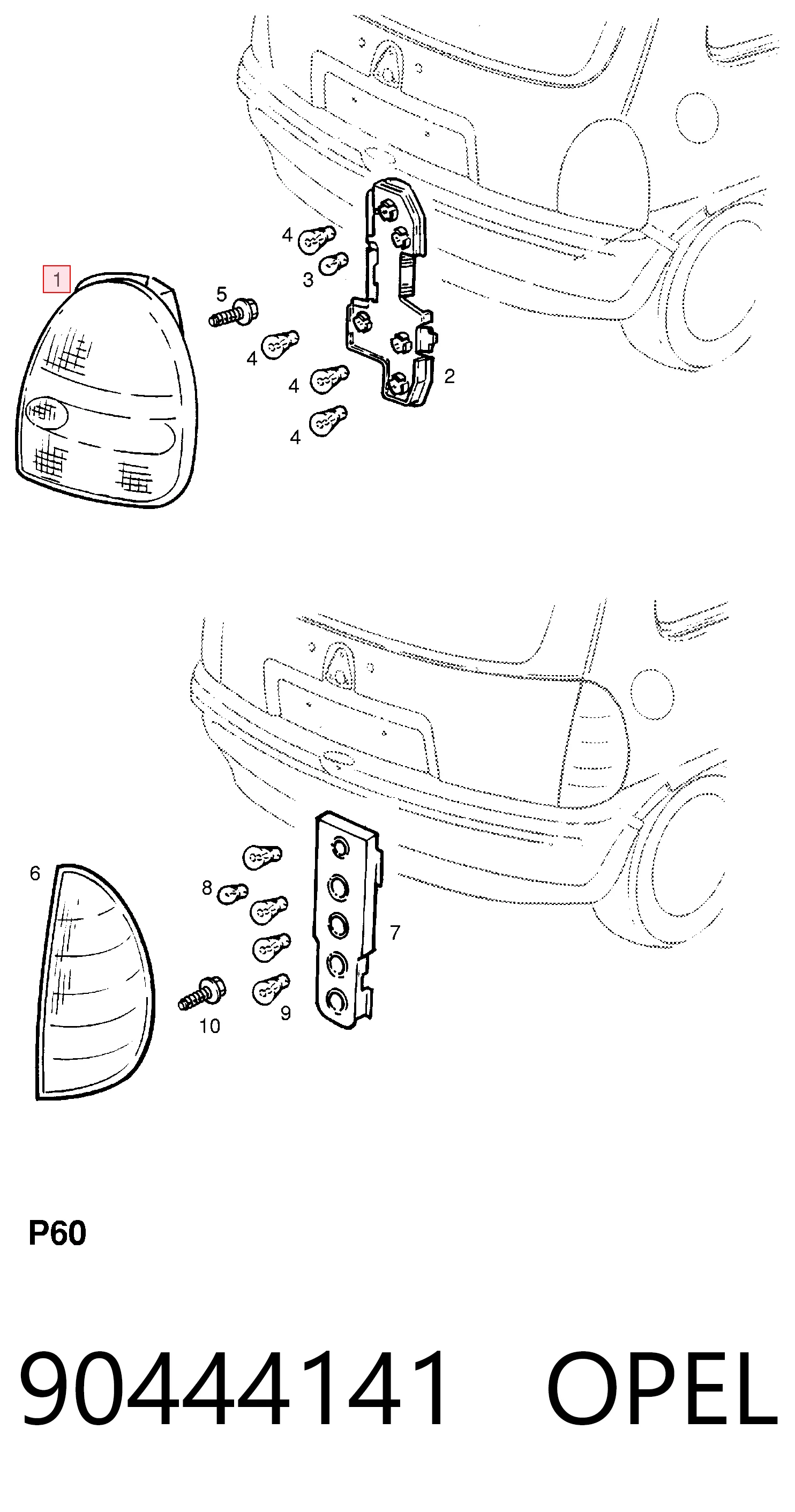 90444141 Opel