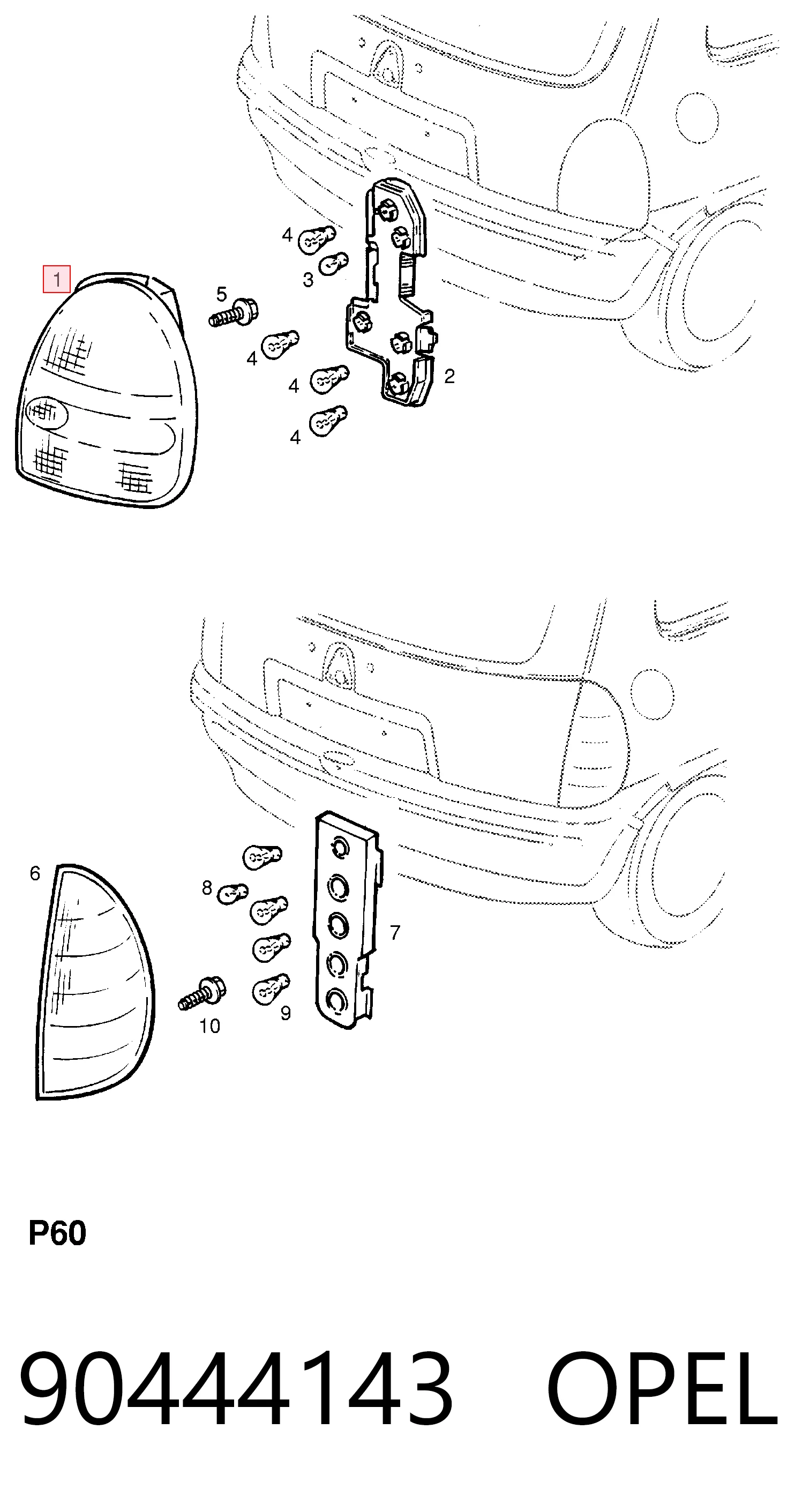 90444143 Opel