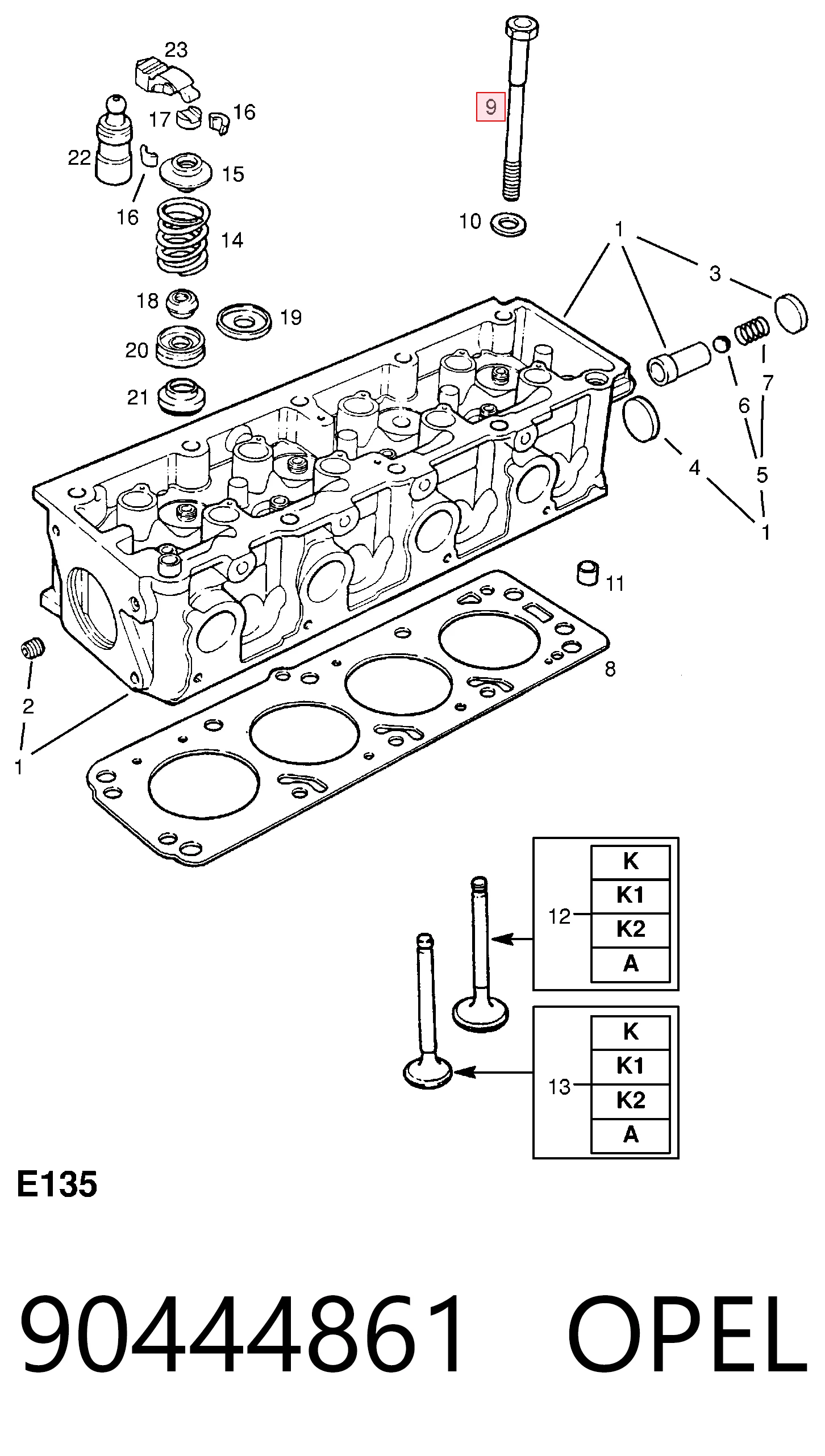 90444861 Opel